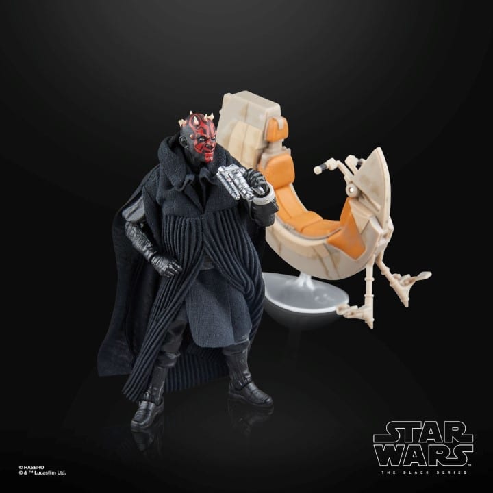 Star Wars Black Series: Darth Maul & Sith Speeder (Ep I, SDCC 2024)-Actionfiguren-Hasbro-Mighty Underground
