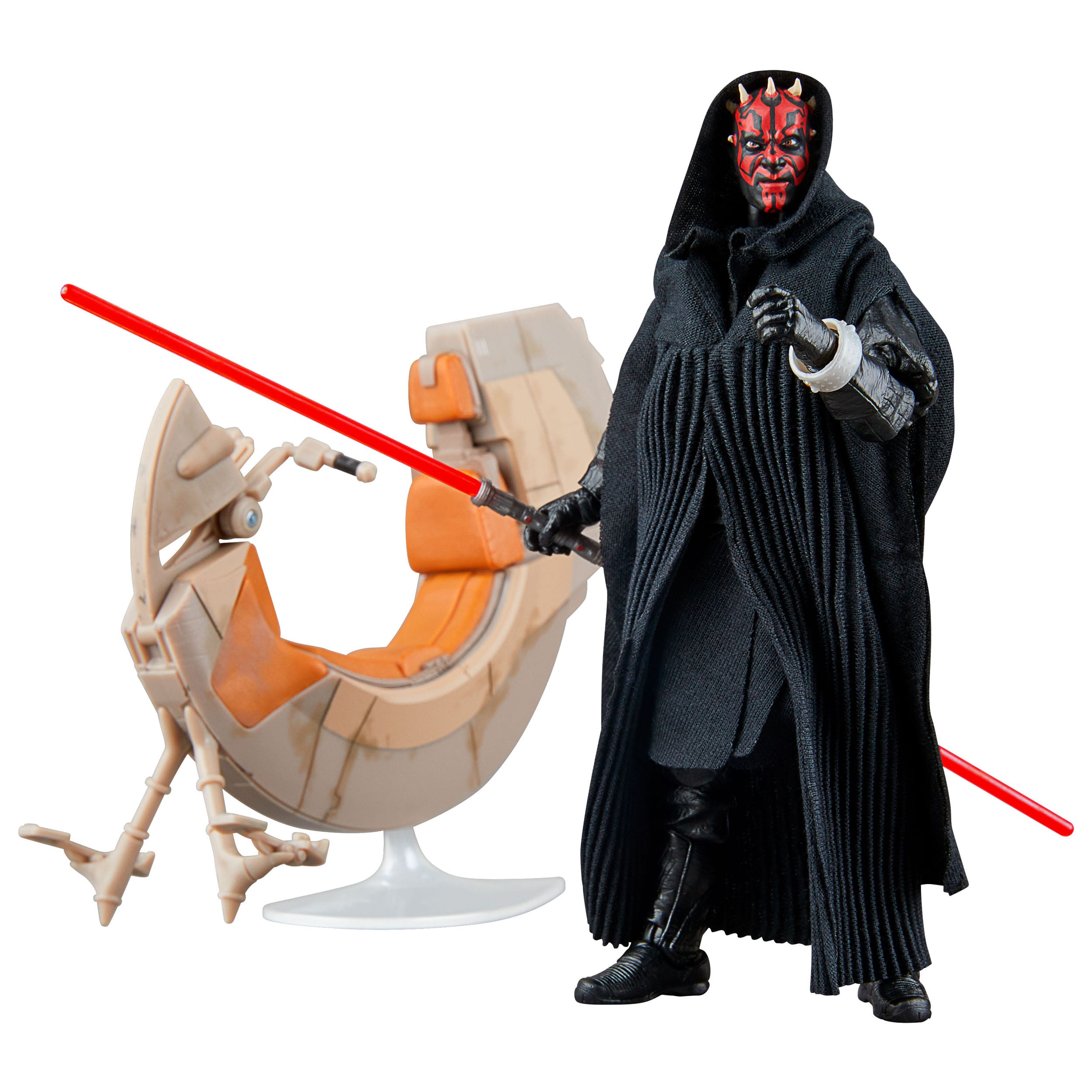 Star Wars Black Series: Darth Maul & Sith Speeder (Ep I, SDCC 2024)-Actionfiguren-Hasbro-Mighty Underground