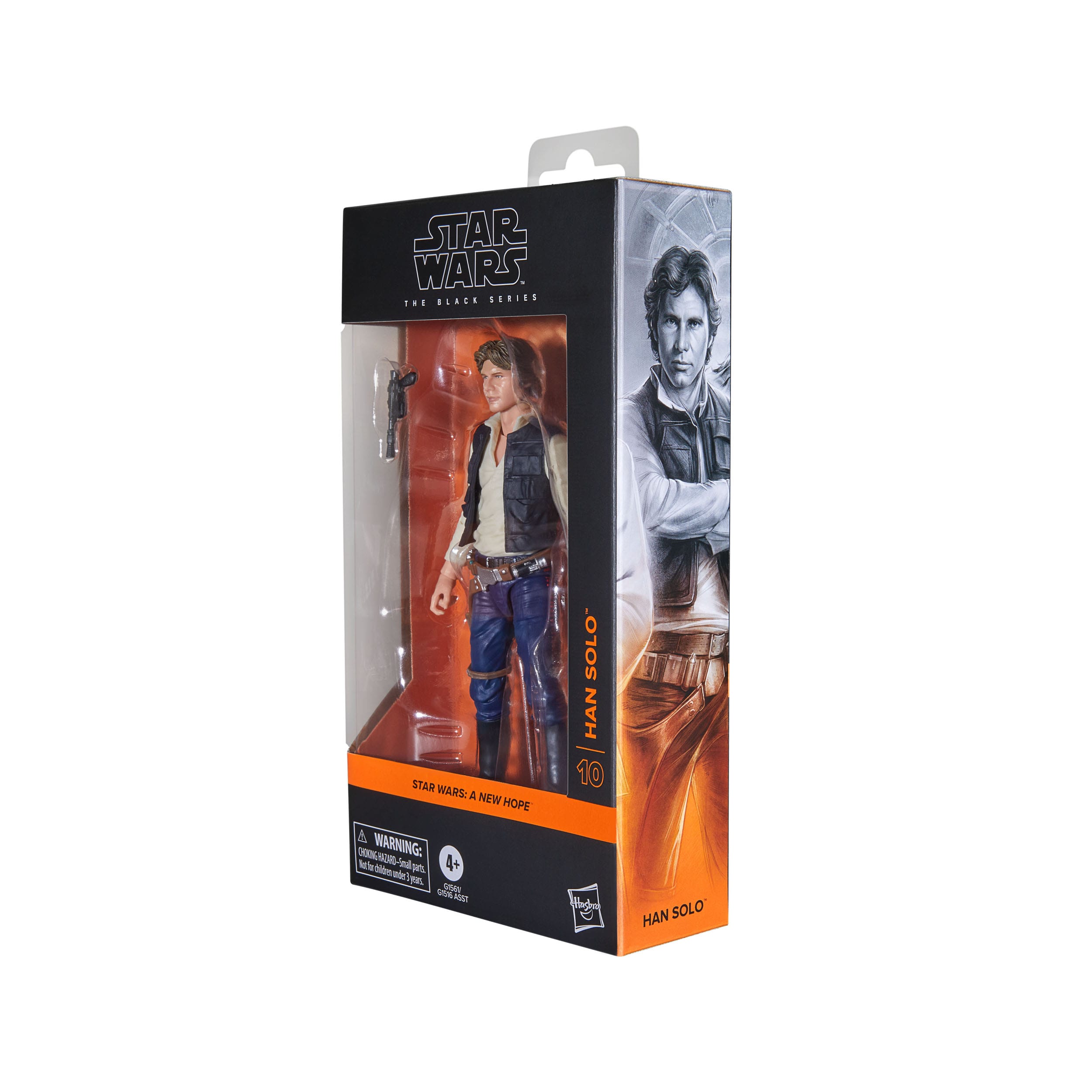 Star Wars Black Series: Han Solo (Episode IV)-Actionfiguren-Hasbro-Mighty Underground