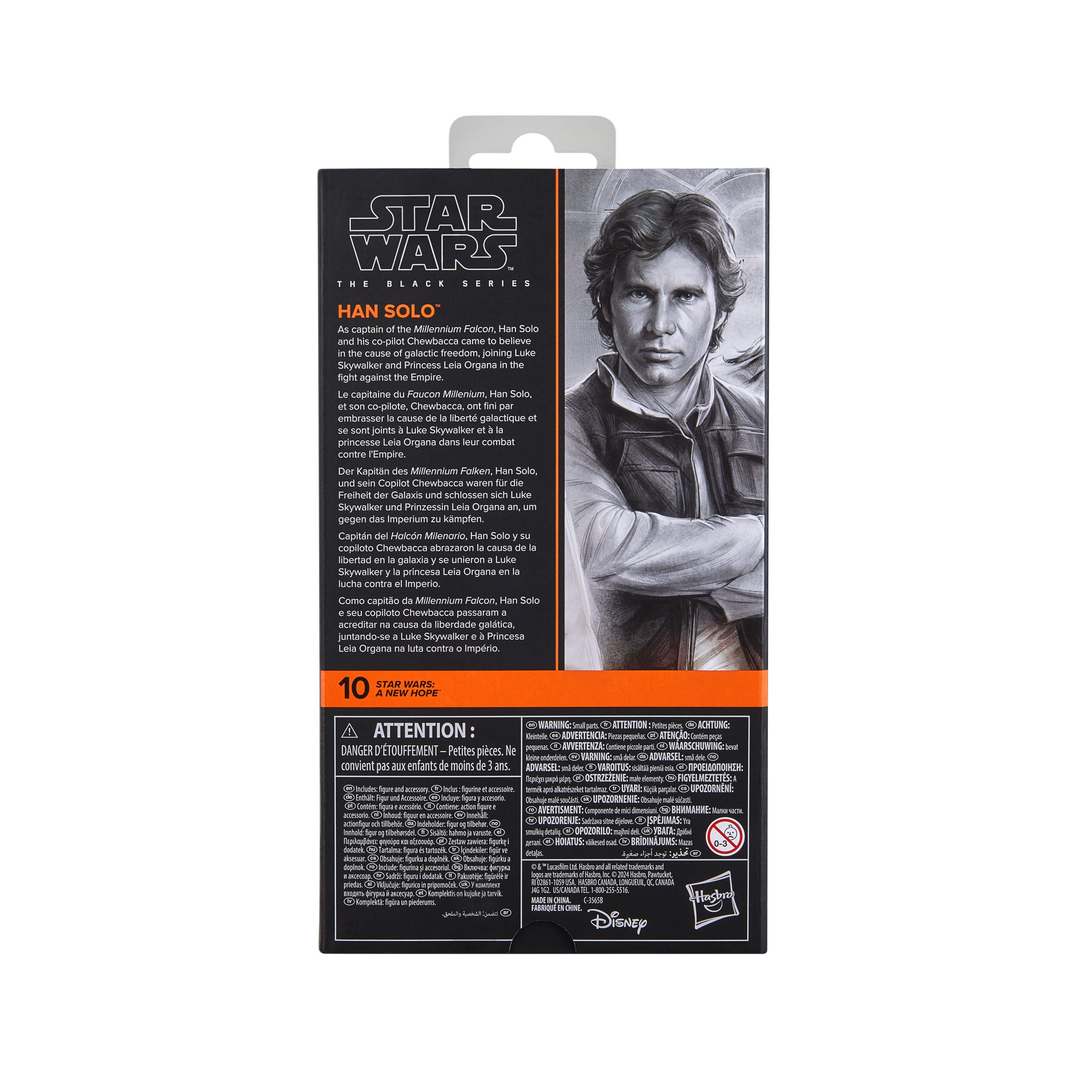 Star Wars Black Series: Han Solo (Episode IV)-Actionfiguren-Hasbro-Mighty Underground