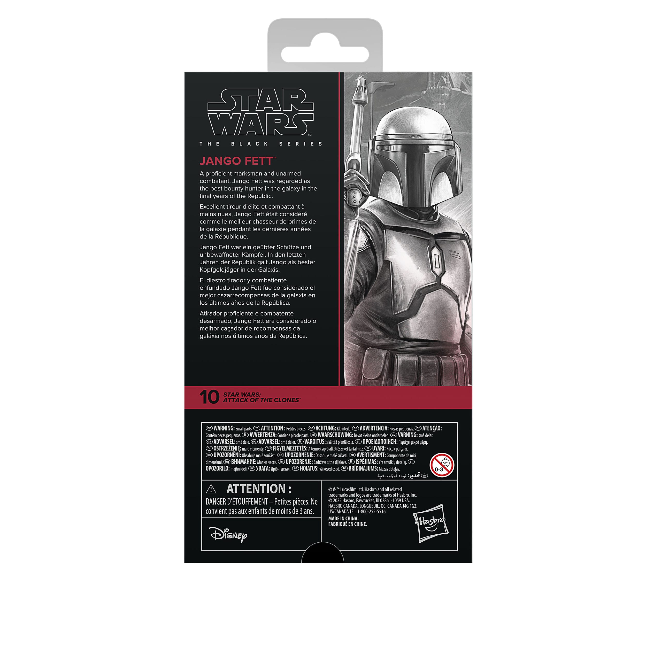 Star Wars Black Series: Jango Fett (Episode II)-Actionfiguren-Hasbro-Mighty Underground