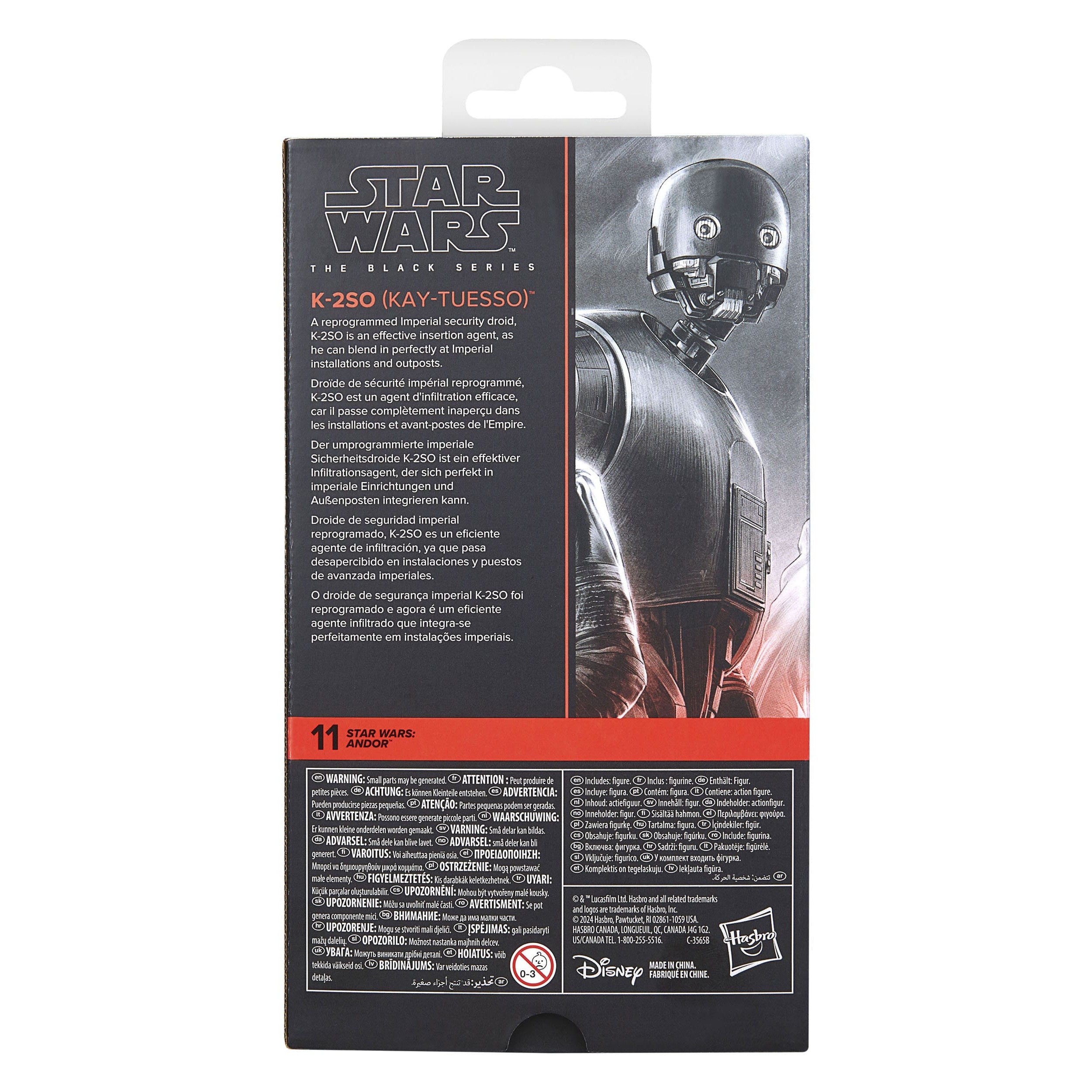 Star Wars Black Series: K-2SO (Kay-Tuesso, Andor)-Actionfiguren-Hasbro-Mighty Underground