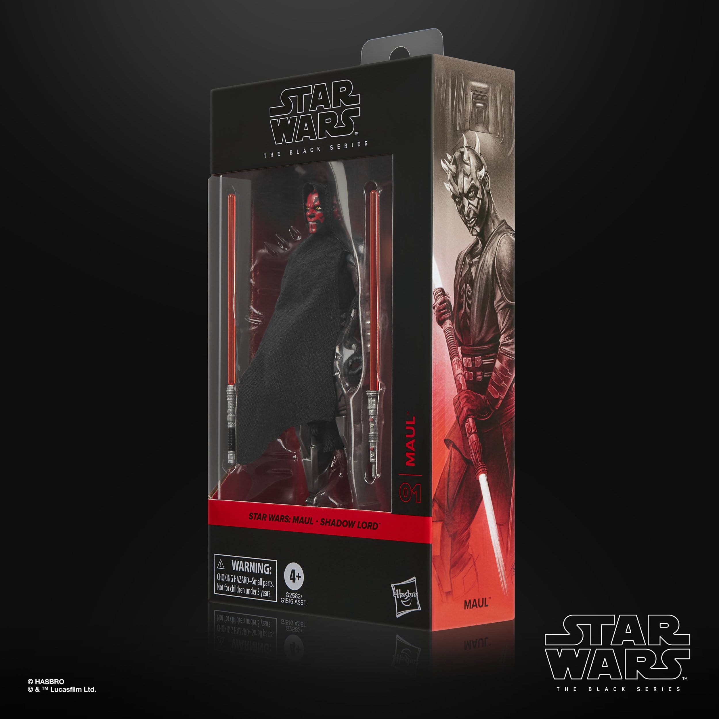 Star Wars Black Series: Maul Shadow Lord-Actionfiguren-Hasbro-Mighty Underground
