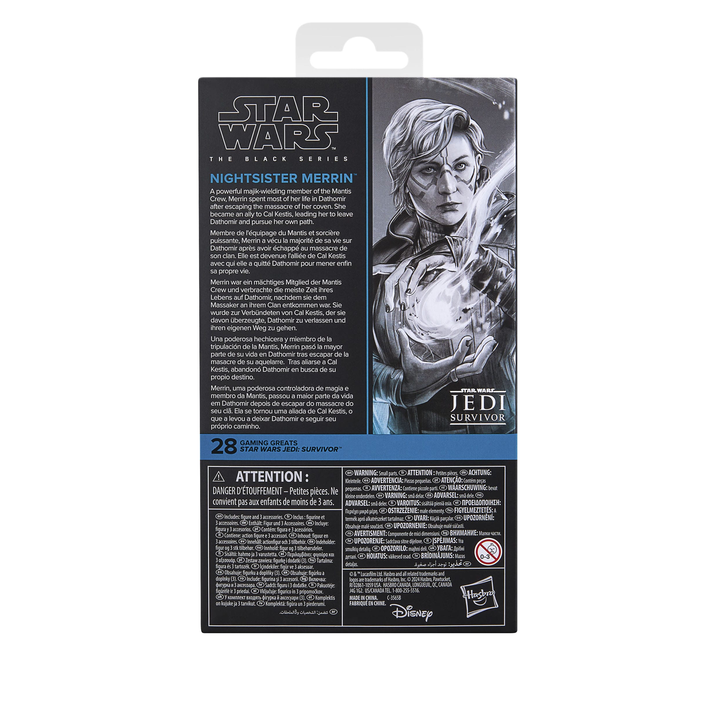 Star Wars Black Series: Nightsister Merrin (Jedi: Survivor)-Actionfiguren-Hasbro-Mighty Underground