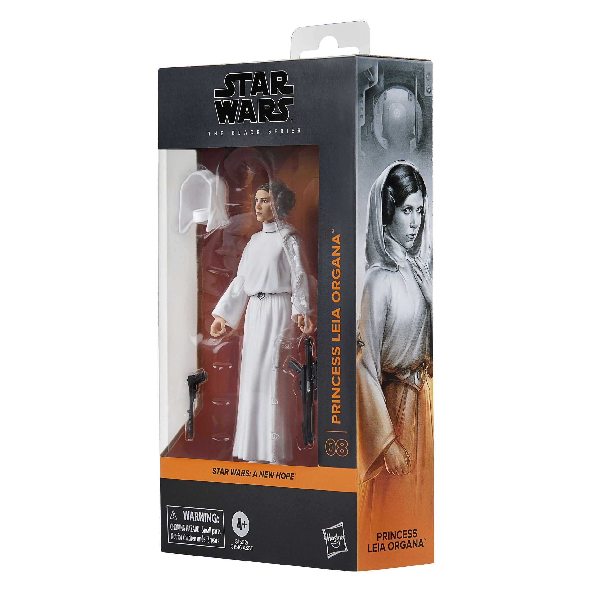 Star Wars Black Series: Princess Leia Organa (Ep IV)-Actionfiguren-Hasbro-Mighty Underground