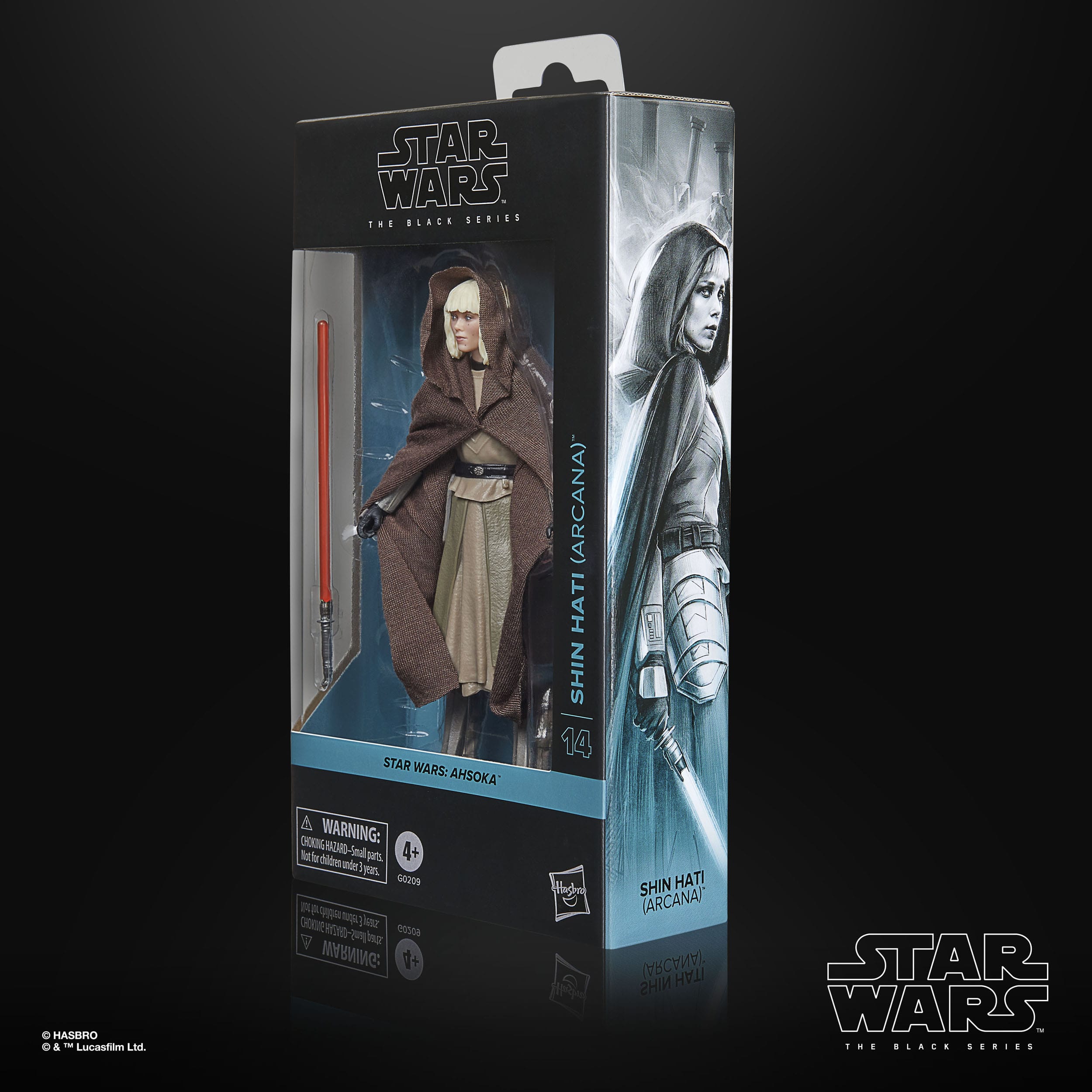 Star Wars Black Series: Shin Hati (Arcana, Ahsoka)-Actionfiguren-Hasbro-Mighty Underground