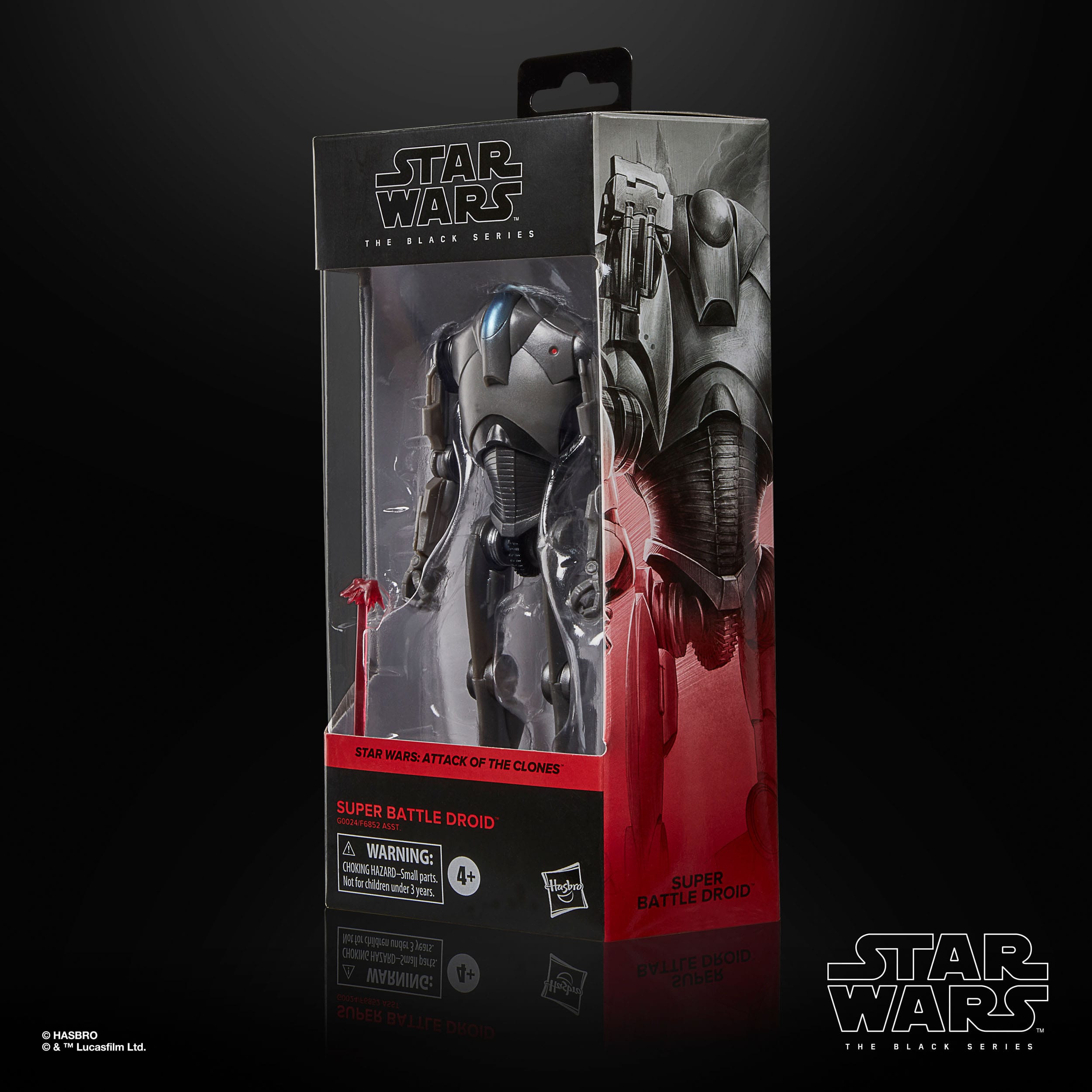 Star Wars Black Series: Super Battle Droid (Attack of the Clones)-Actionfiguren-Hasbro-Mighty Underground