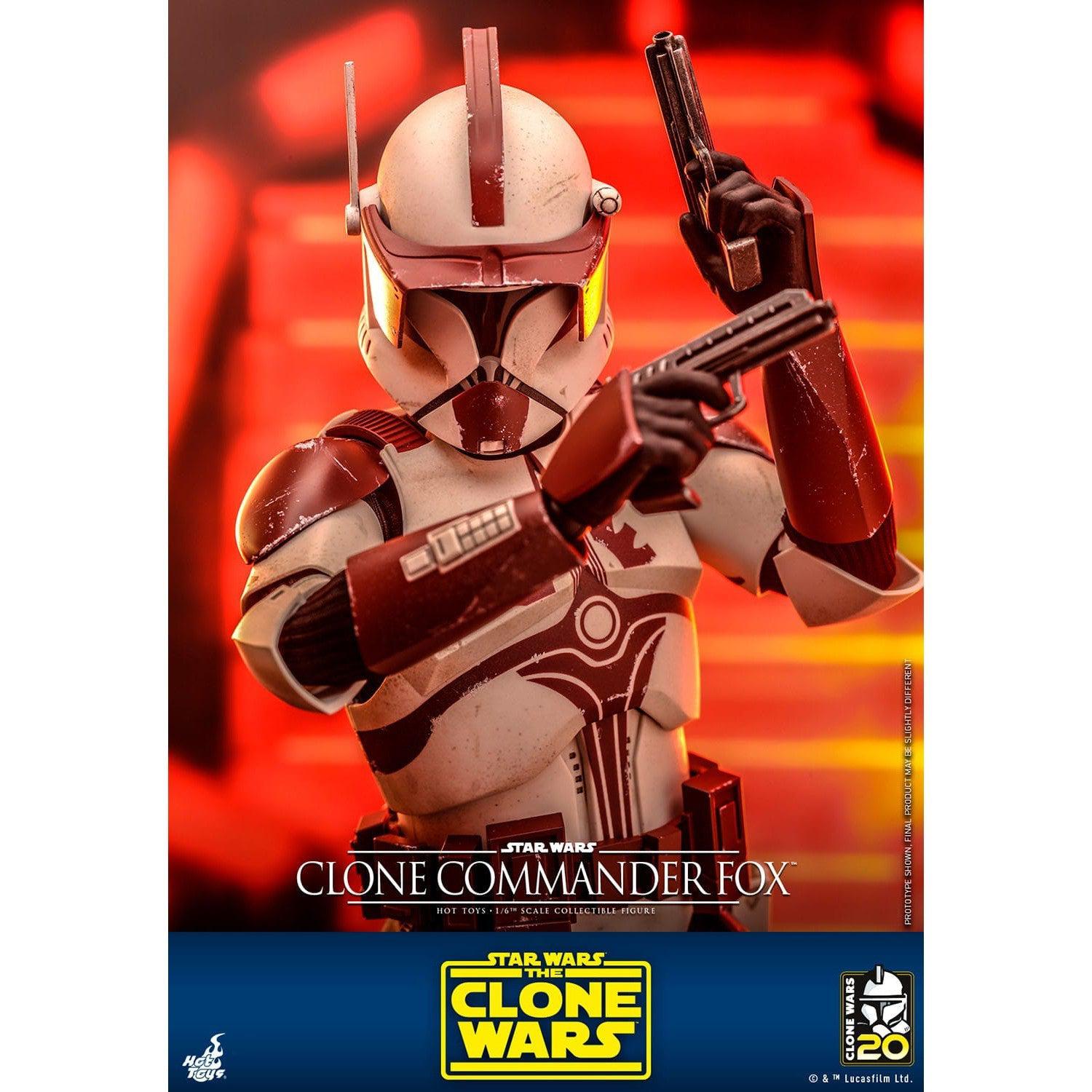 Star Wars: Clone Commander Fox (The Clone Wars) 1/6-Actionfiguren-Hot Toys-Mighty Underground