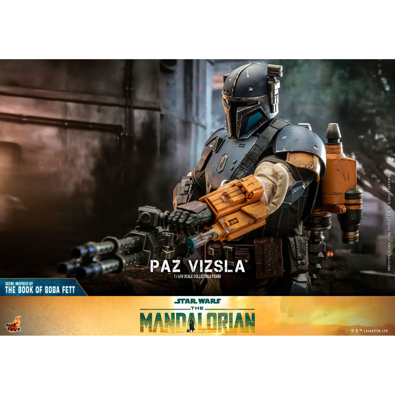 Star Wars: Paz Vizsla (The Mandalorian) 1/6-Actionfiguren-Hot Toys-Mighty Underground