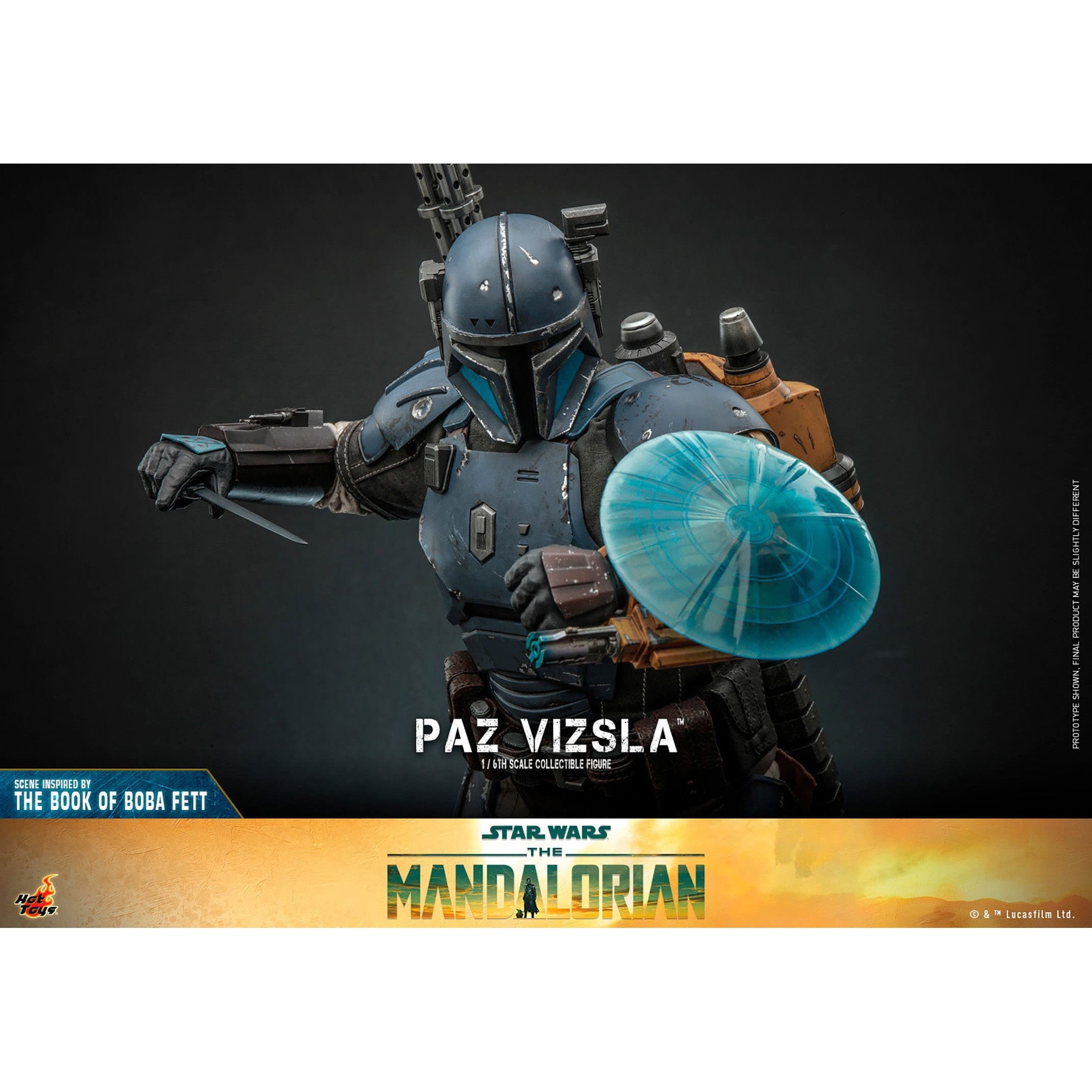 Star Wars: Paz Vizsla (The Mandalorian) 1/6-Actionfiguren-Hot Toys-Mighty Underground