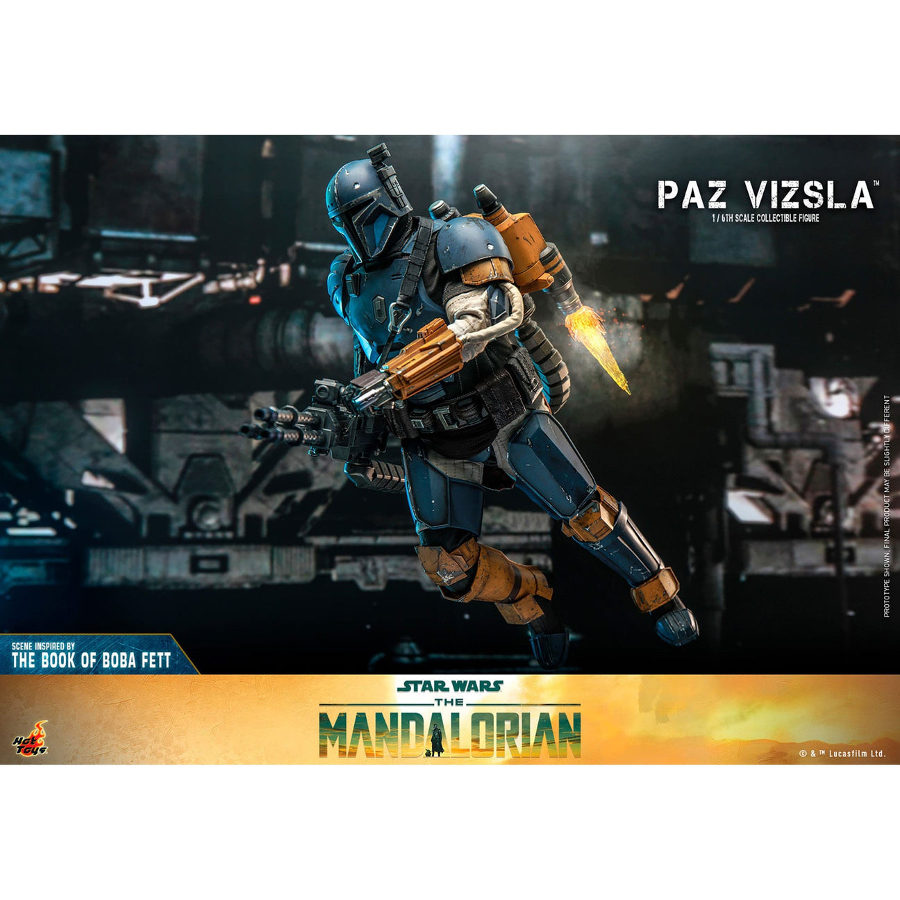 Star Wars: Paz Vizsla (The Mandalorian) 1/6-Actionfiguren-Hot Toys-Mighty Underground