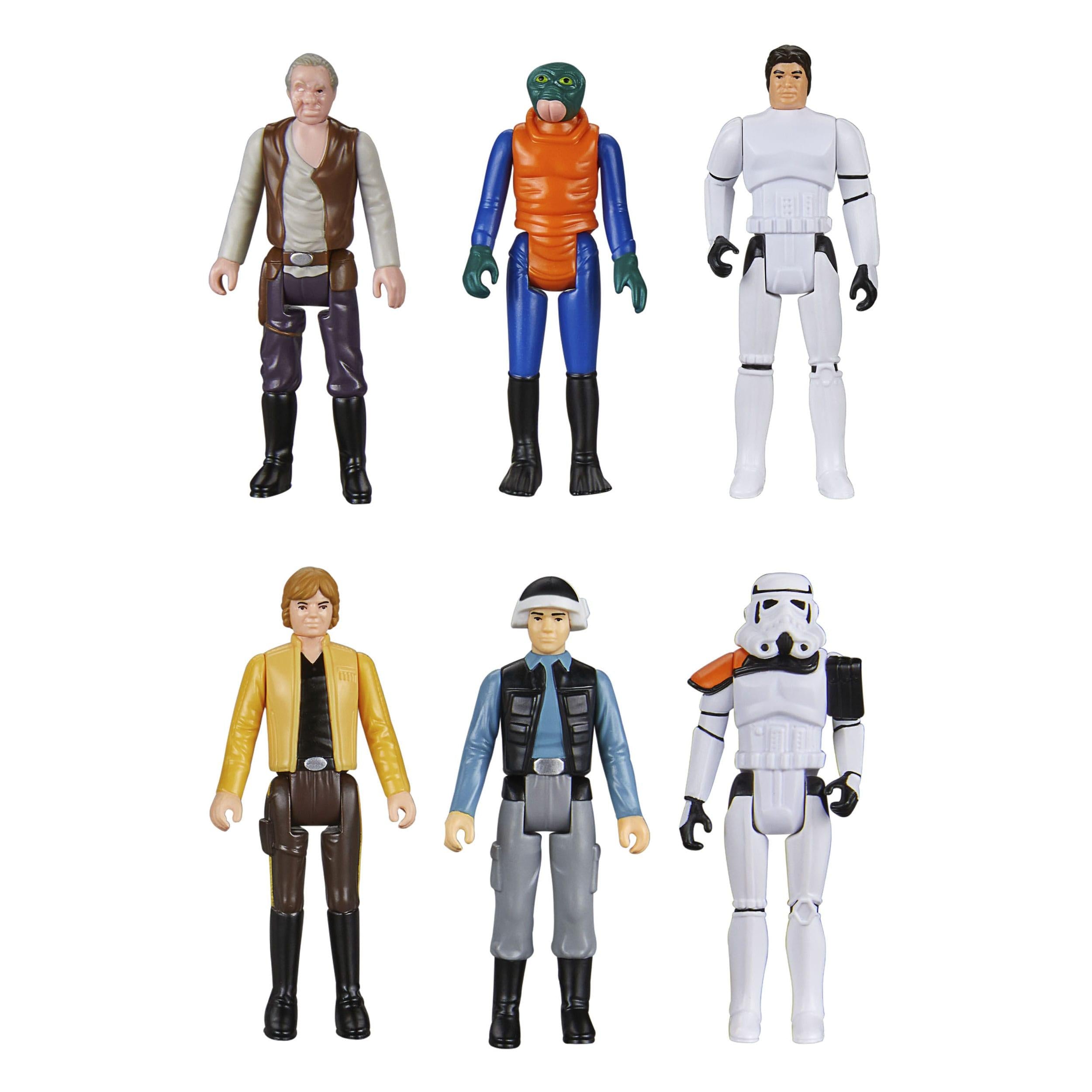 Star Wars Retro Collection: Episode IV 6-Pack - 10 cm-Actionfiguren-Hasbro-Mighty Underground