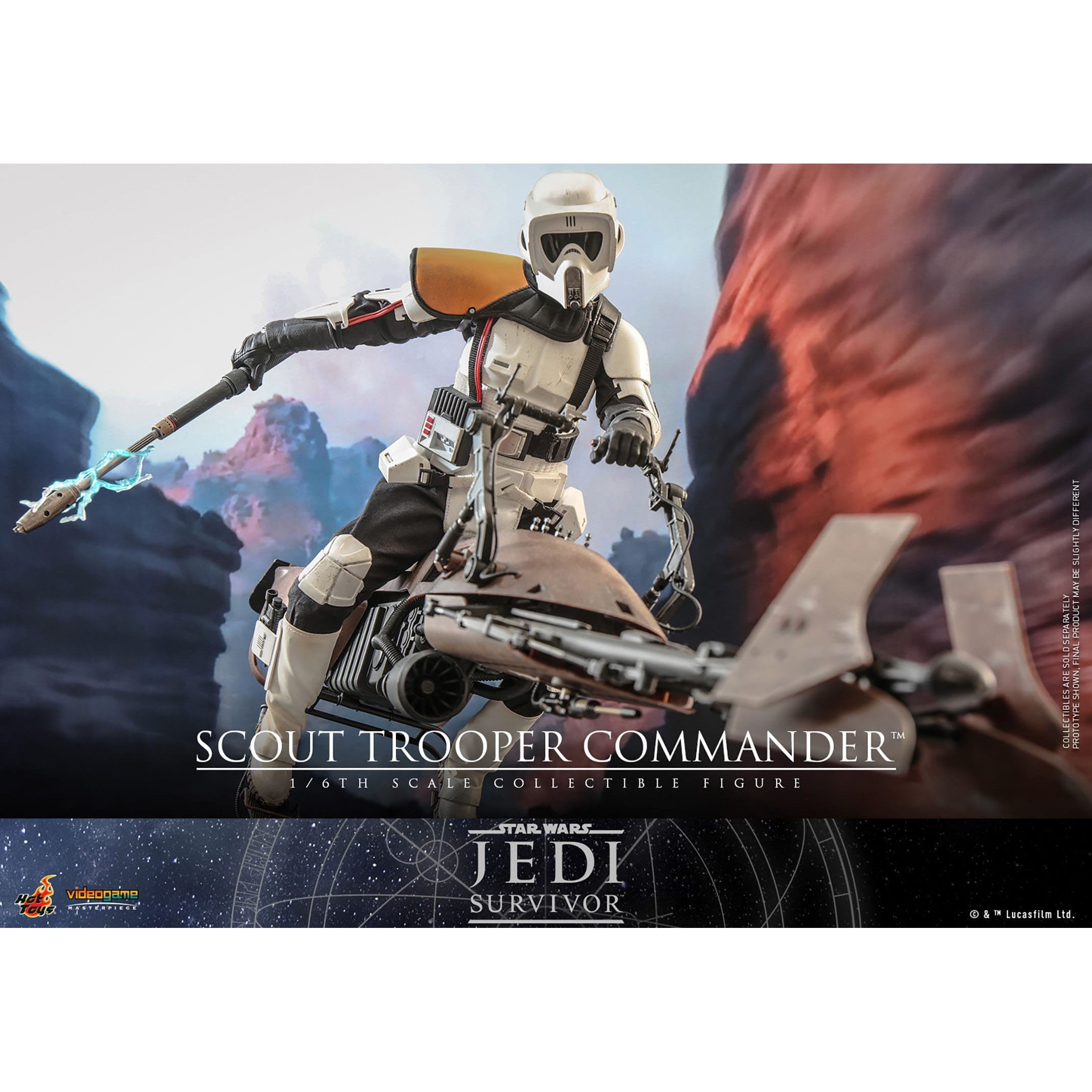 Star Wars: Scout Trooper Commander (Jedi Survivor) 1/6-Actionfiguren-Hot Toys-Mighty Underground