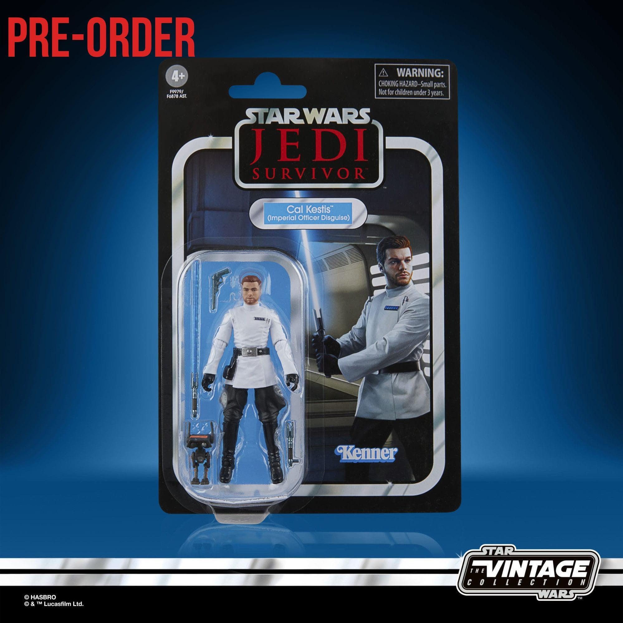 Star Wars Vintage Collection: Cal Kestis (Imperial Officer Disguise, Jedi: Survivor) - 10 cm-Actionfiguren-Hasbro-Mighty Underground