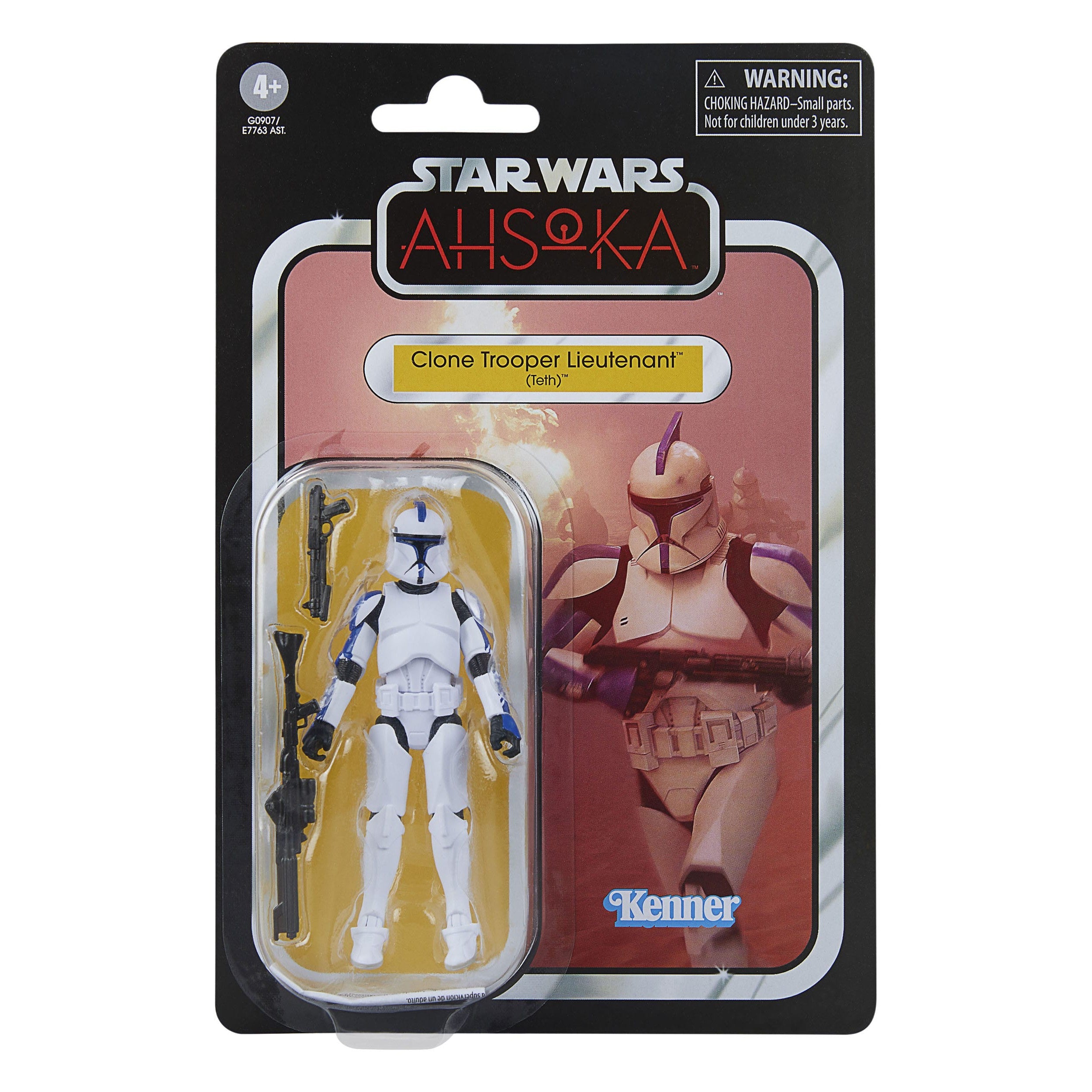Star Wars Vintage Collection: Clone Trooper Lieutnant (Teth, Ahsoka) - 10 cm-Actionfiguren-Hasbro-Mighty Underground