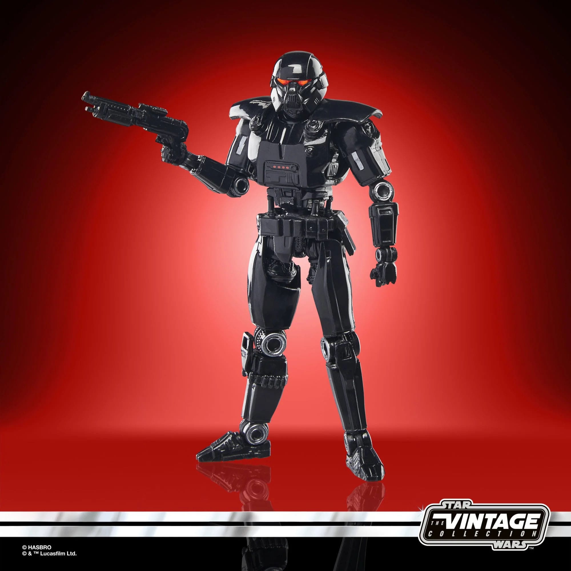 Star Wars Vintage Collection: Dark Trooper (The Mandalorian) - 10 cm-Actionfiguren-Hasbro-Mighty Underground