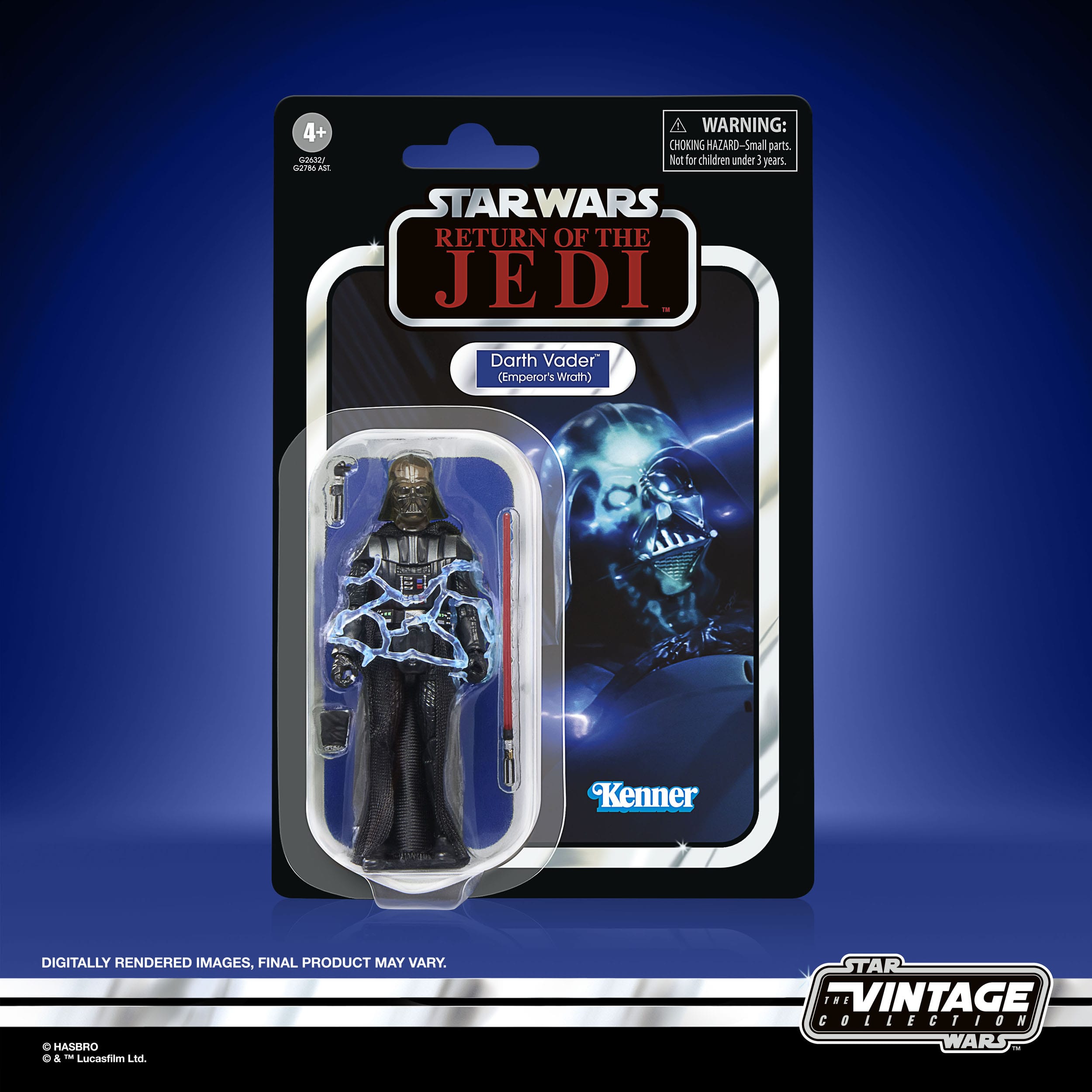 Star Wars Vintage Collection: Darth Vader (Emperor's Wrath, Ep VI) - 10 cm-Actionfiguren-Hasbro-Mighty Underground