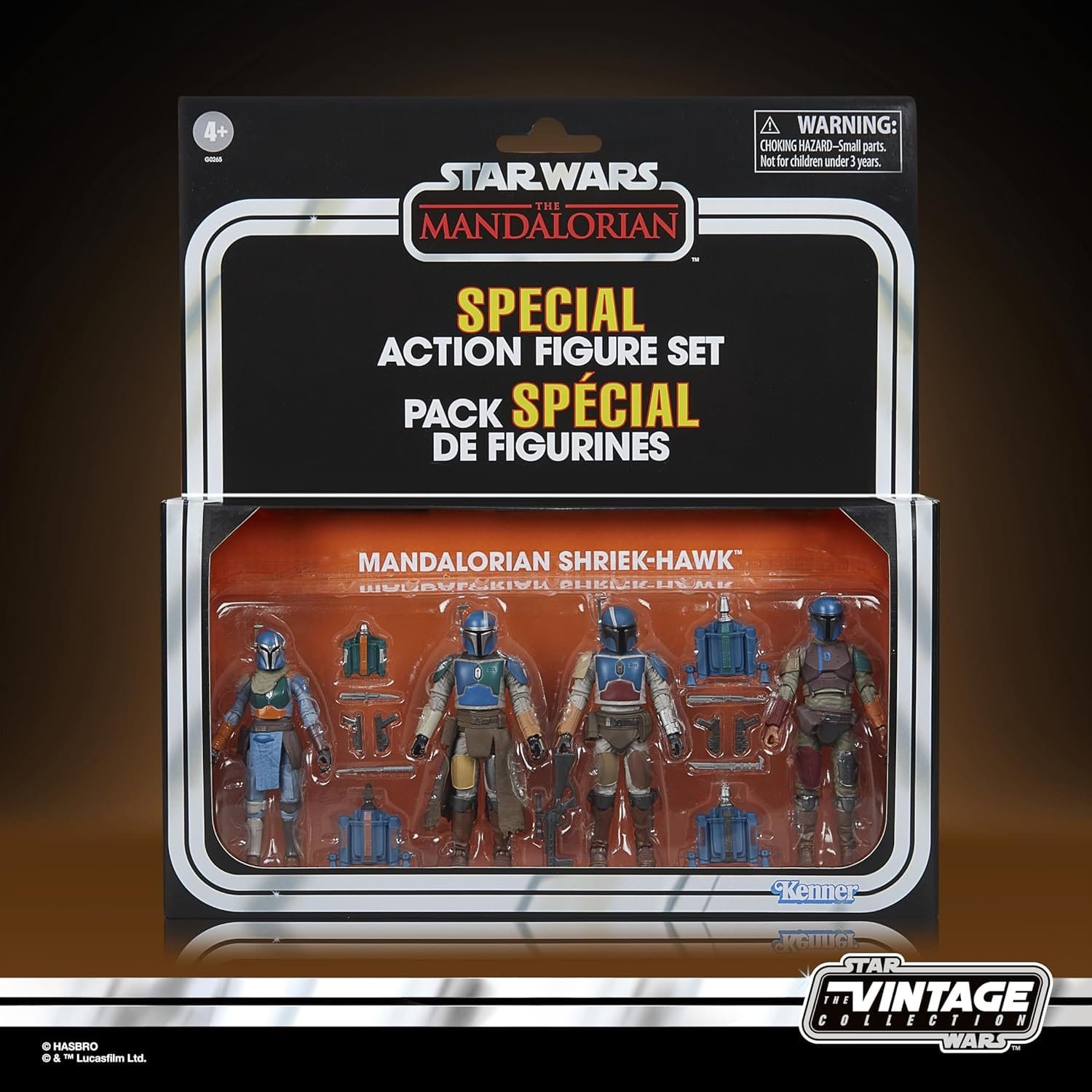 Star Wars Vintage Collection: Mandalorian Shriek-Hawk (The Mandalorian) - 4-Pack-Actionfiguren-Hasbro-Mighty Underground