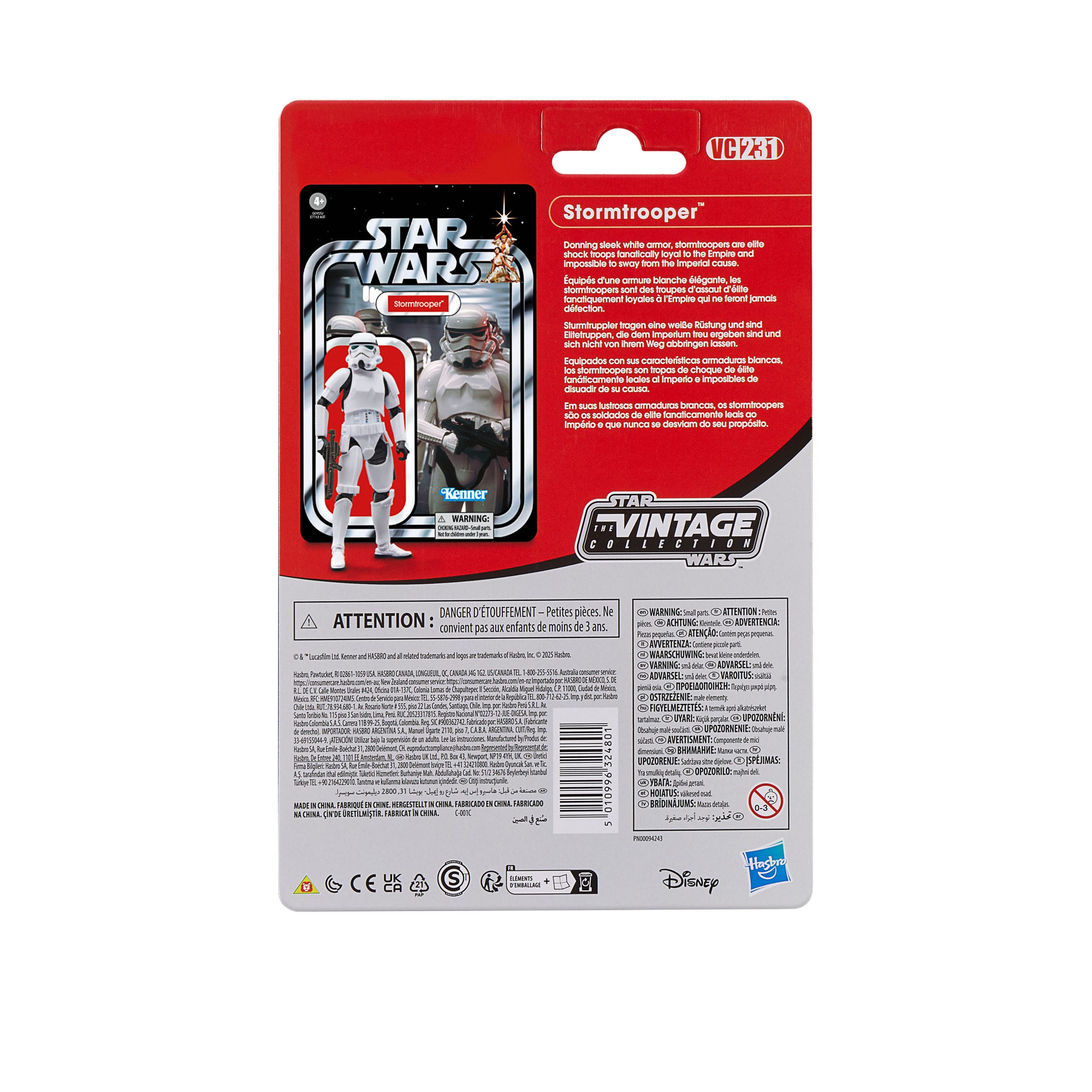 Star Wars Vintage Collection: Stormtrooper (Ep IV) - 10 cm (HASG0925)-Actionfiguren-Hasbro-Mighty Underground