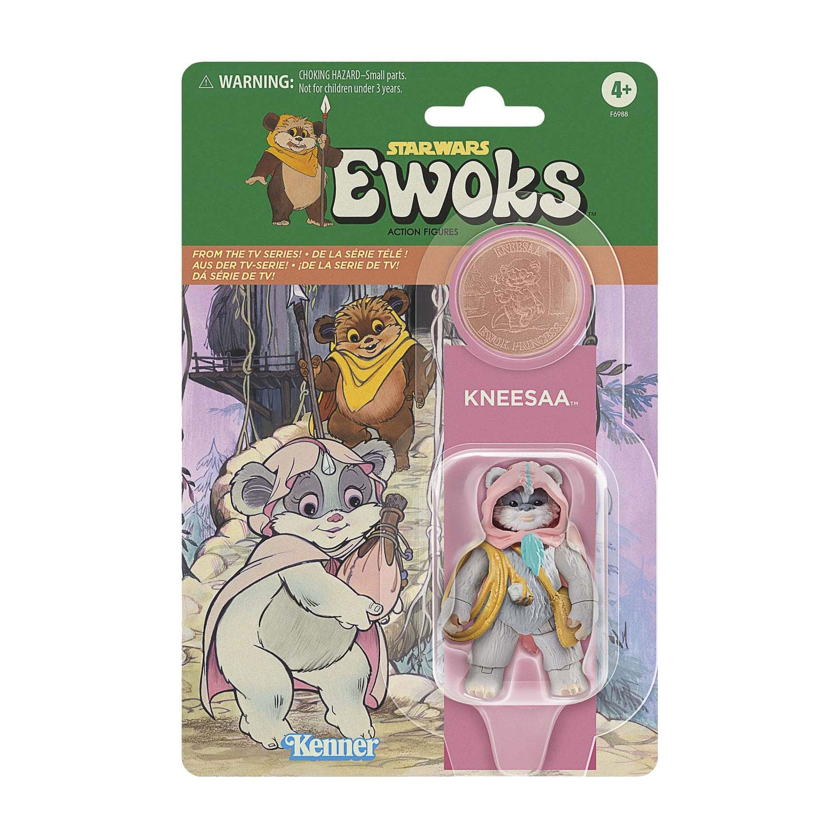 Star Wars Vintage Collection: Wicket W Warrick & Kneesaa (Ewoks) - 10 cm-Actionfiguren-Hasbro-Mighty Underground