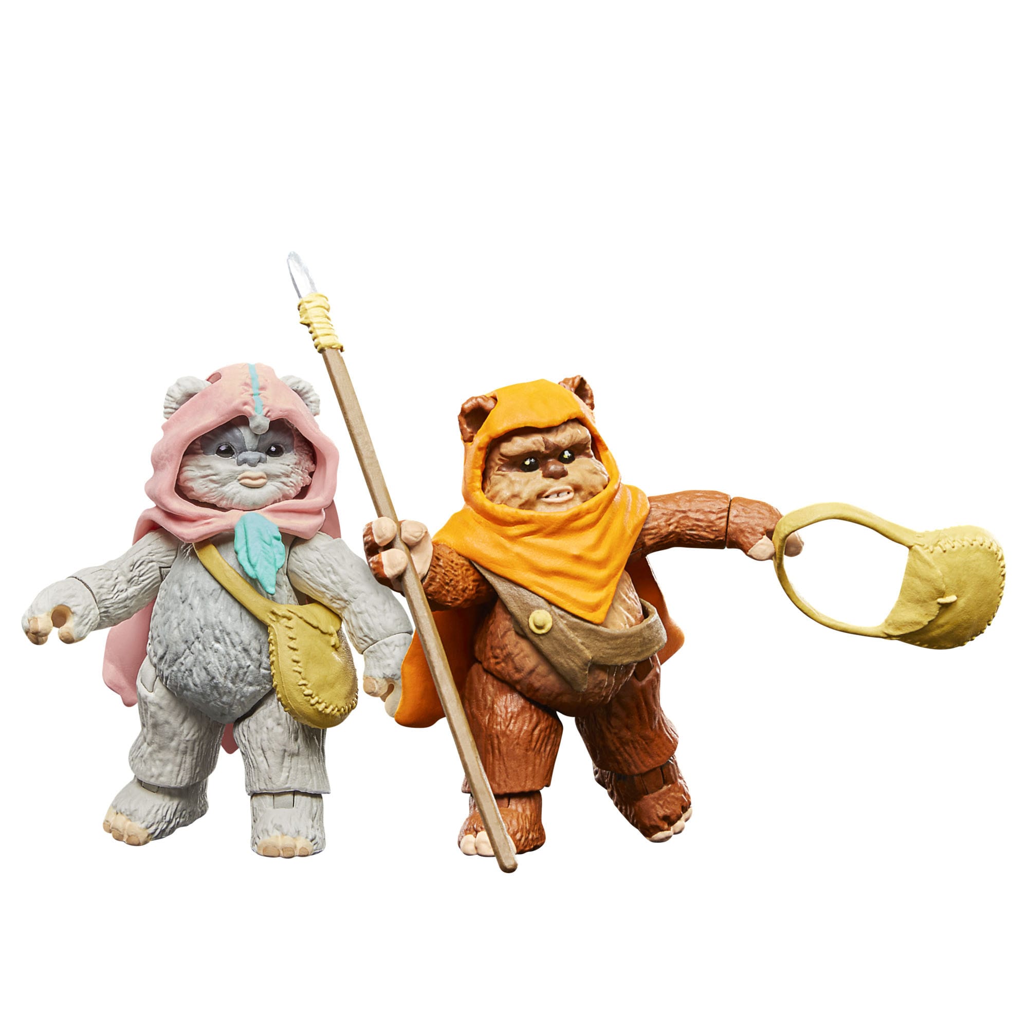 Star Wars Vintage Collection: Wicket W Warrick & Kneesaa (Ewoks) - 10 cm-Actionfiguren-Hasbro-Mighty Underground
