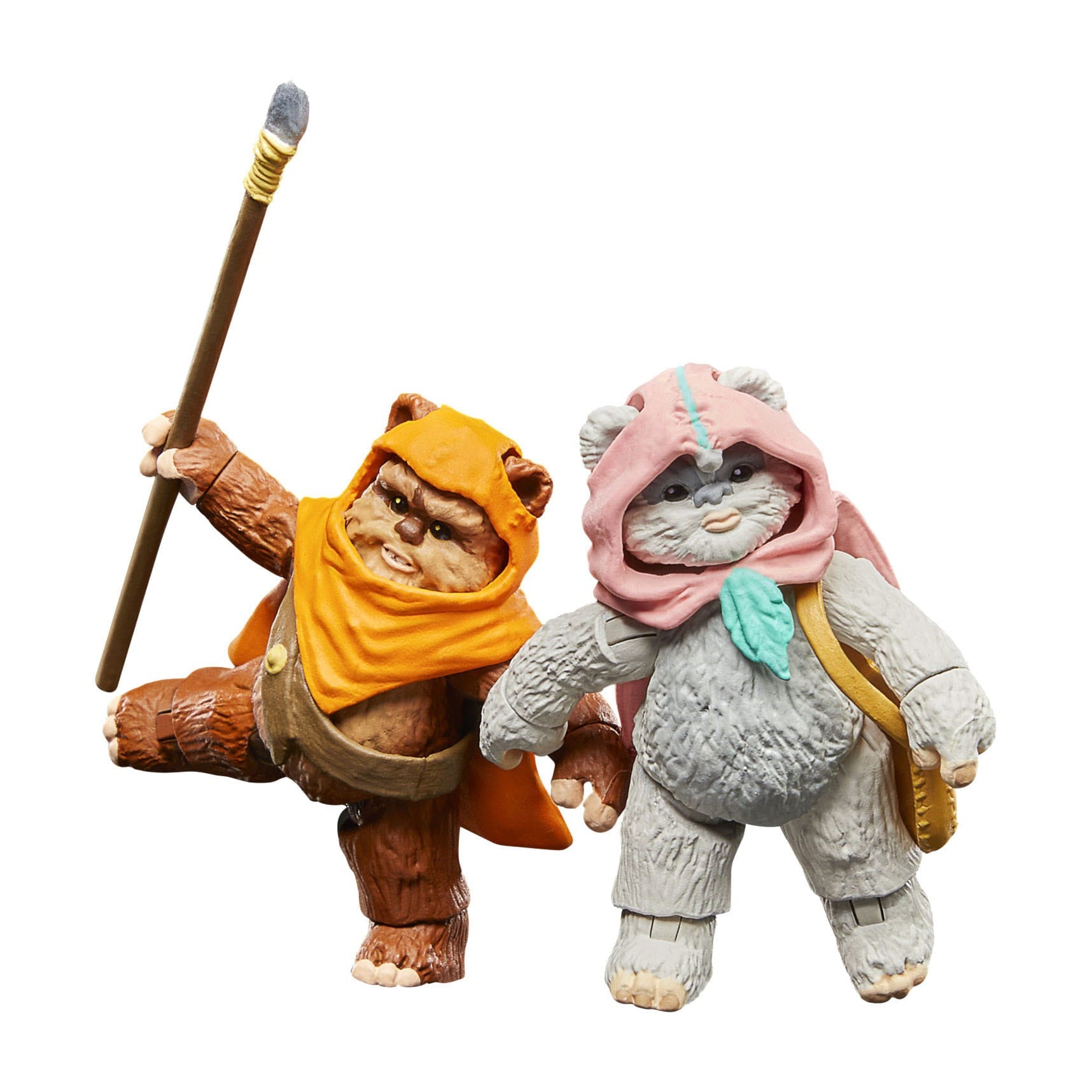 Star Wars Vintage Collection: Wicket W Warrick & Kneesaa (Ewoks) - 10 cm-Actionfiguren-Hasbro-Mighty Underground