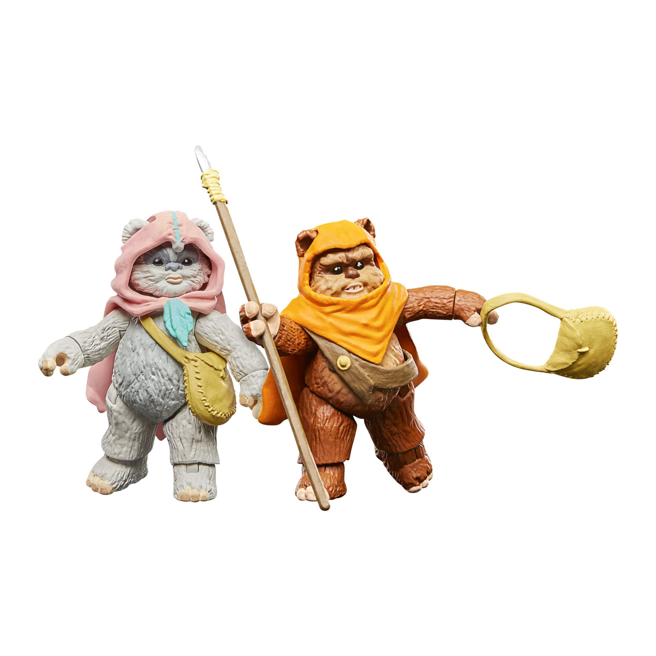 Star Wars Vintage Collection: Wicket W Warrick & Kneesaa (Ewoks) - 10 cm-Actionfiguren-Hasbro-Mighty Underground