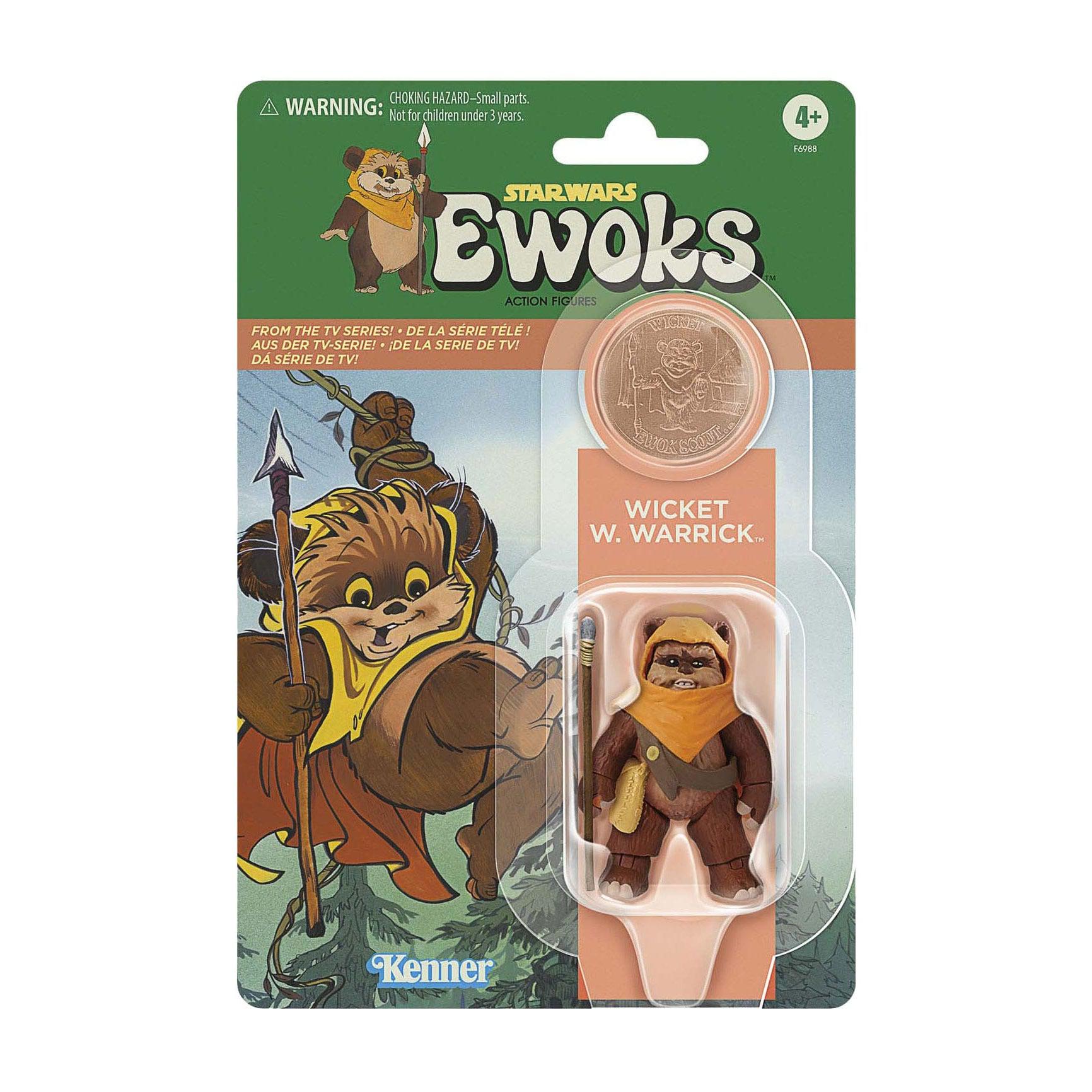Star Wars Vintage Collection: Wicket W Warrick & Kneesaa (Ewoks) - 10 cm-Actionfiguren-Hasbro-Mighty Underground