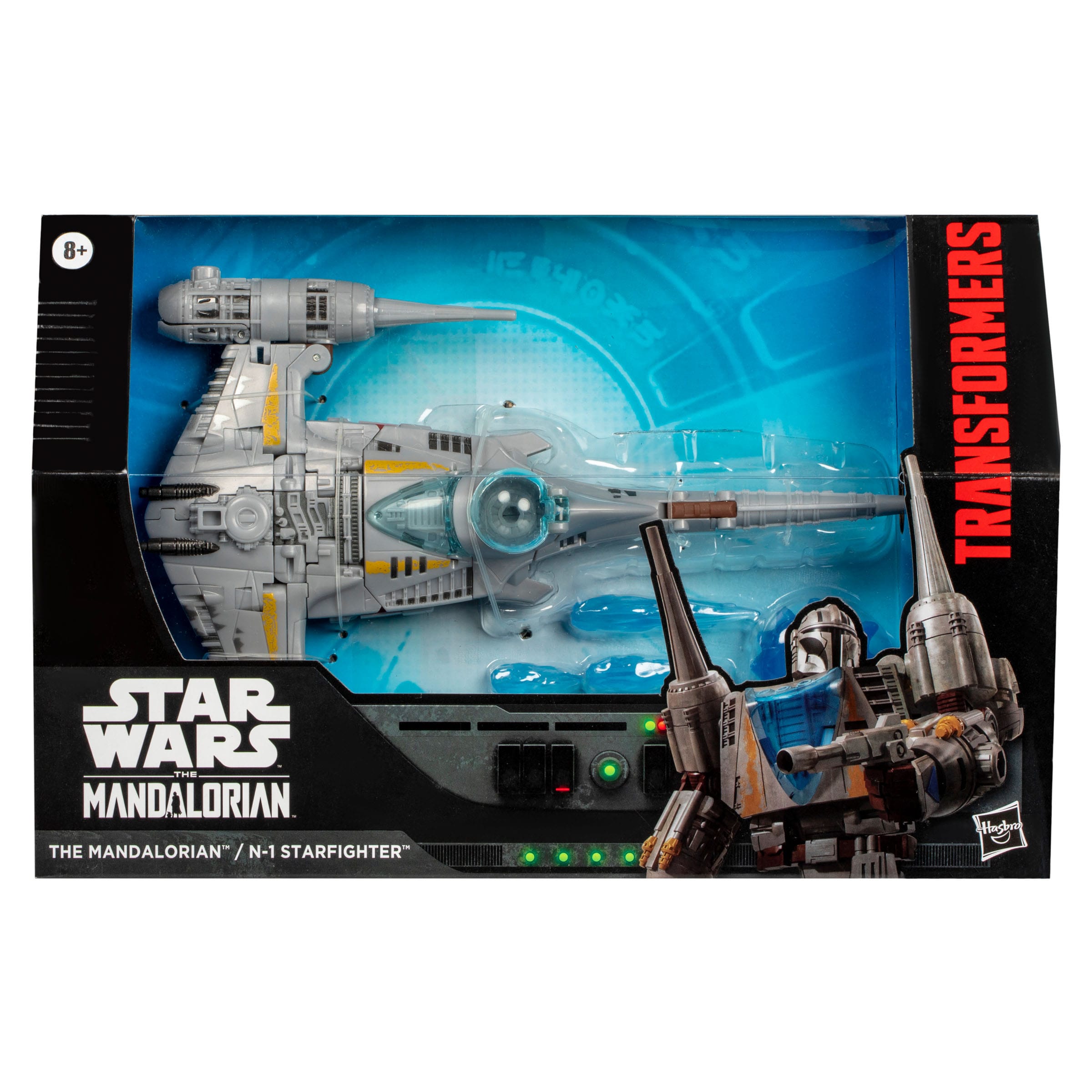 Star Wars x Transformers: The Mandalorian / N-1 Starfighter-Actionfiguren-Hasbro-Mighty Underground
