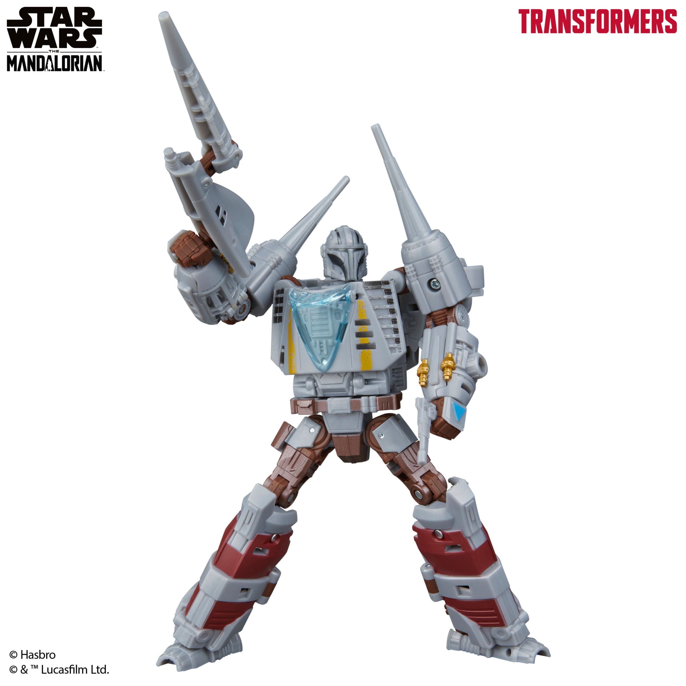 Star Wars x Transformers: The Mandalorian / N-1 Starfighter-Actionfiguren-Hasbro-Mighty Underground