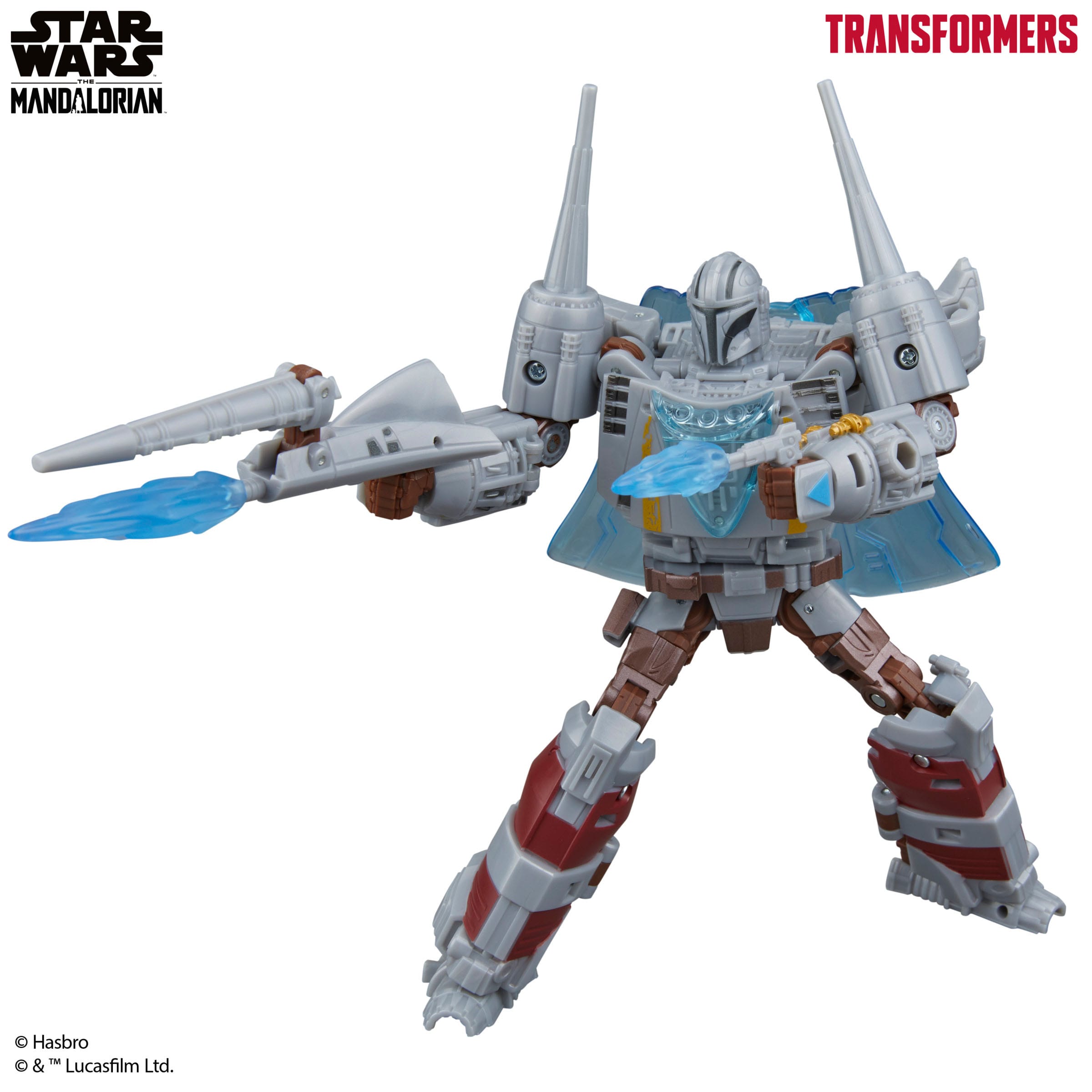 Star Wars x Transformers: The Mandalorian / N-1 Starfighter-Actionfiguren-Hasbro-Mighty Underground