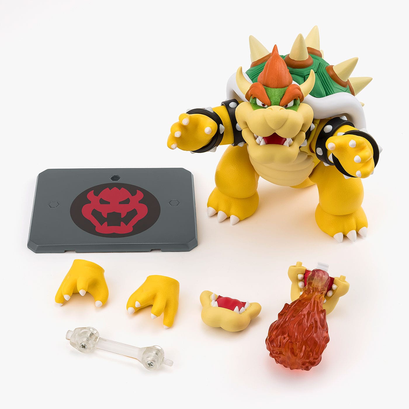 Super Mario: Bowser-Actionfiguren-Bandai Tamashii Nations-Mighty Underground