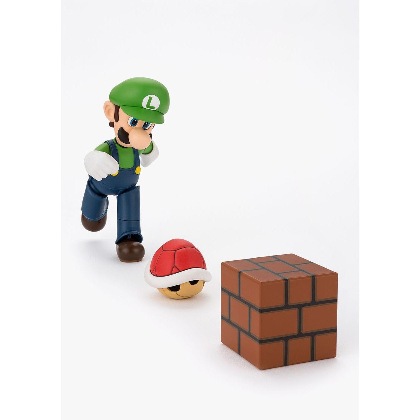 Super Mario: Luigi-Actionfiguren-Bandai Tamashii Nations-Mighty Underground
