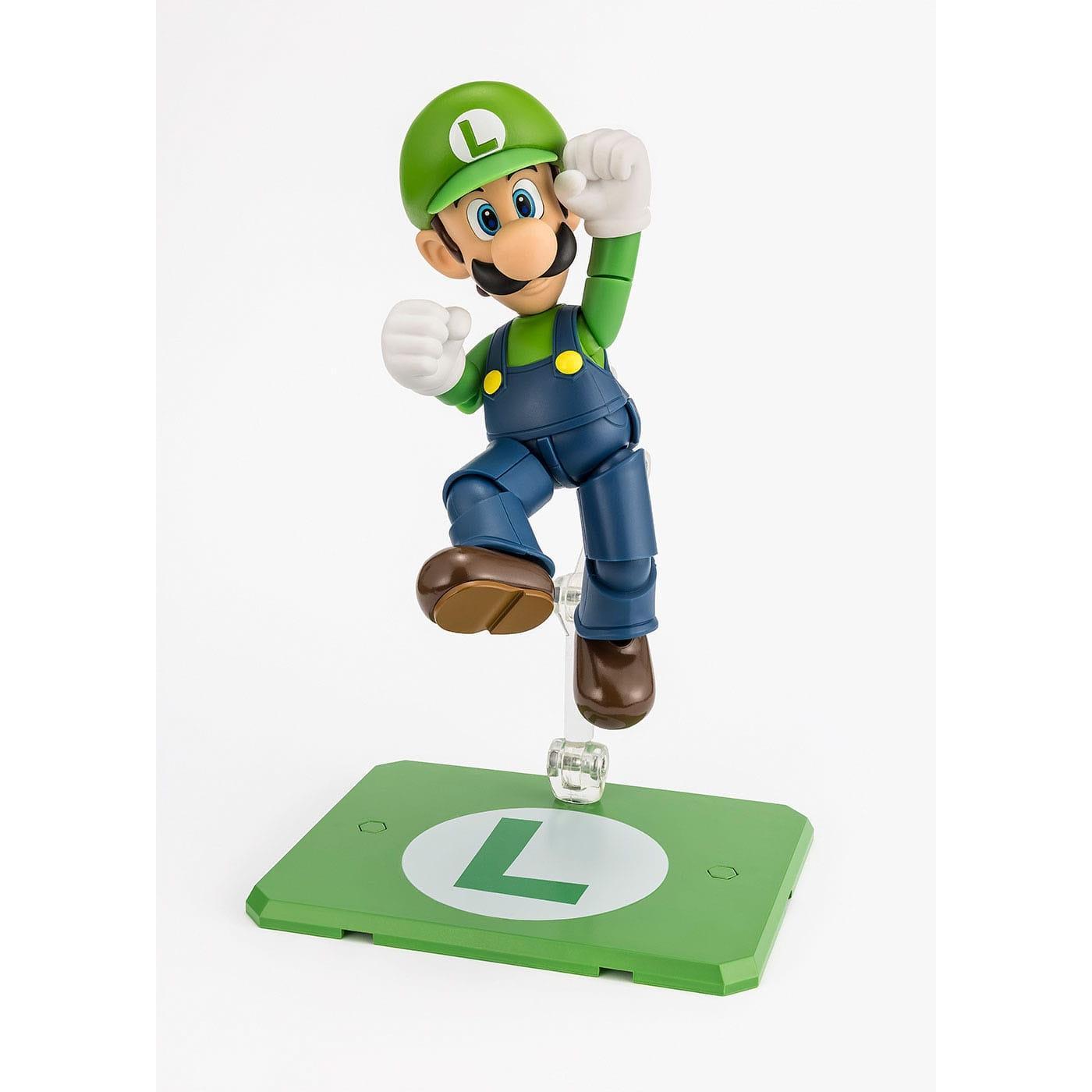 Super Mario: Luigi-Actionfiguren-Bandai Tamashii Nations-Mighty Underground
