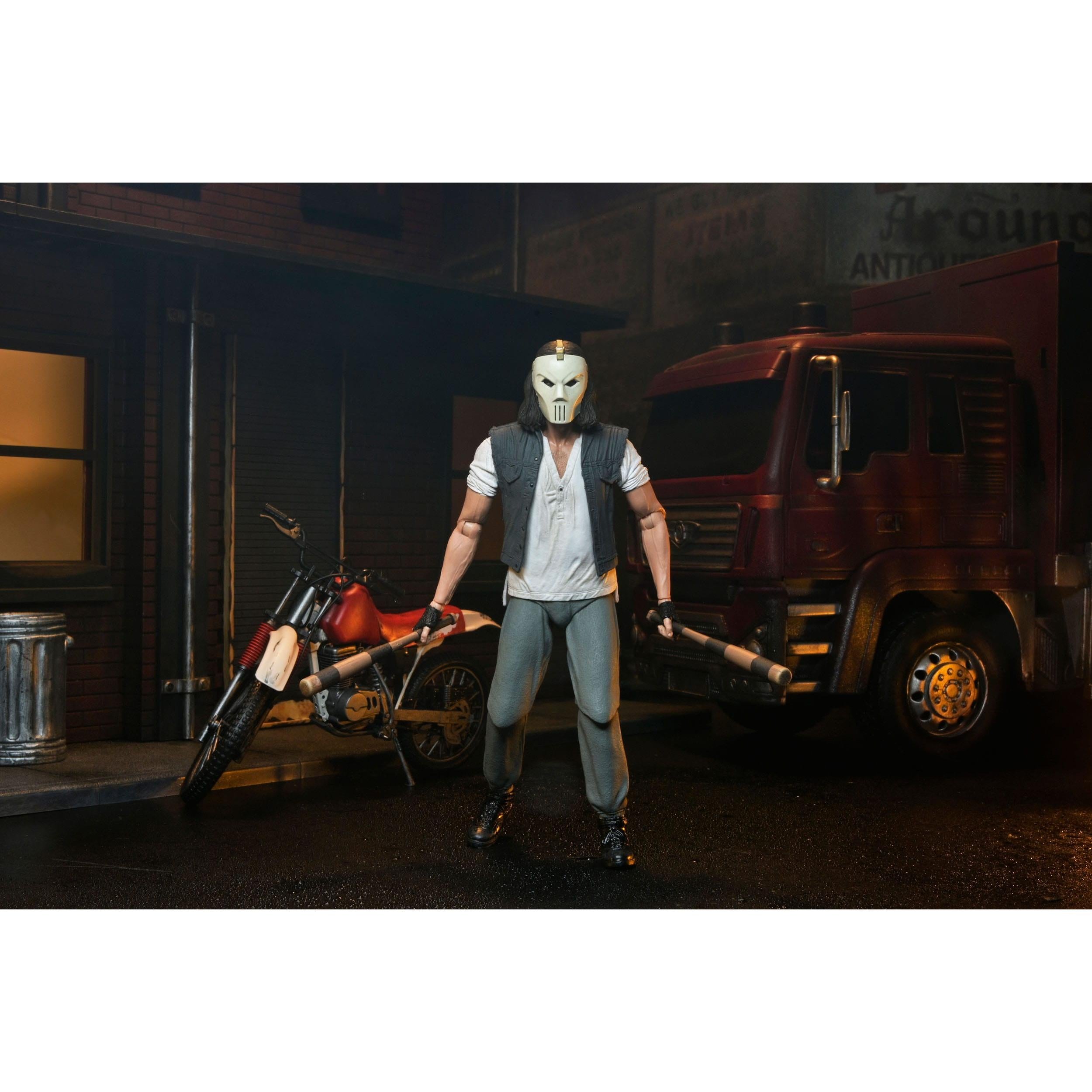 TMNT (1990): Casey Jones with Dirt Bike-Actionfiguren-NECA-Mighty Underground