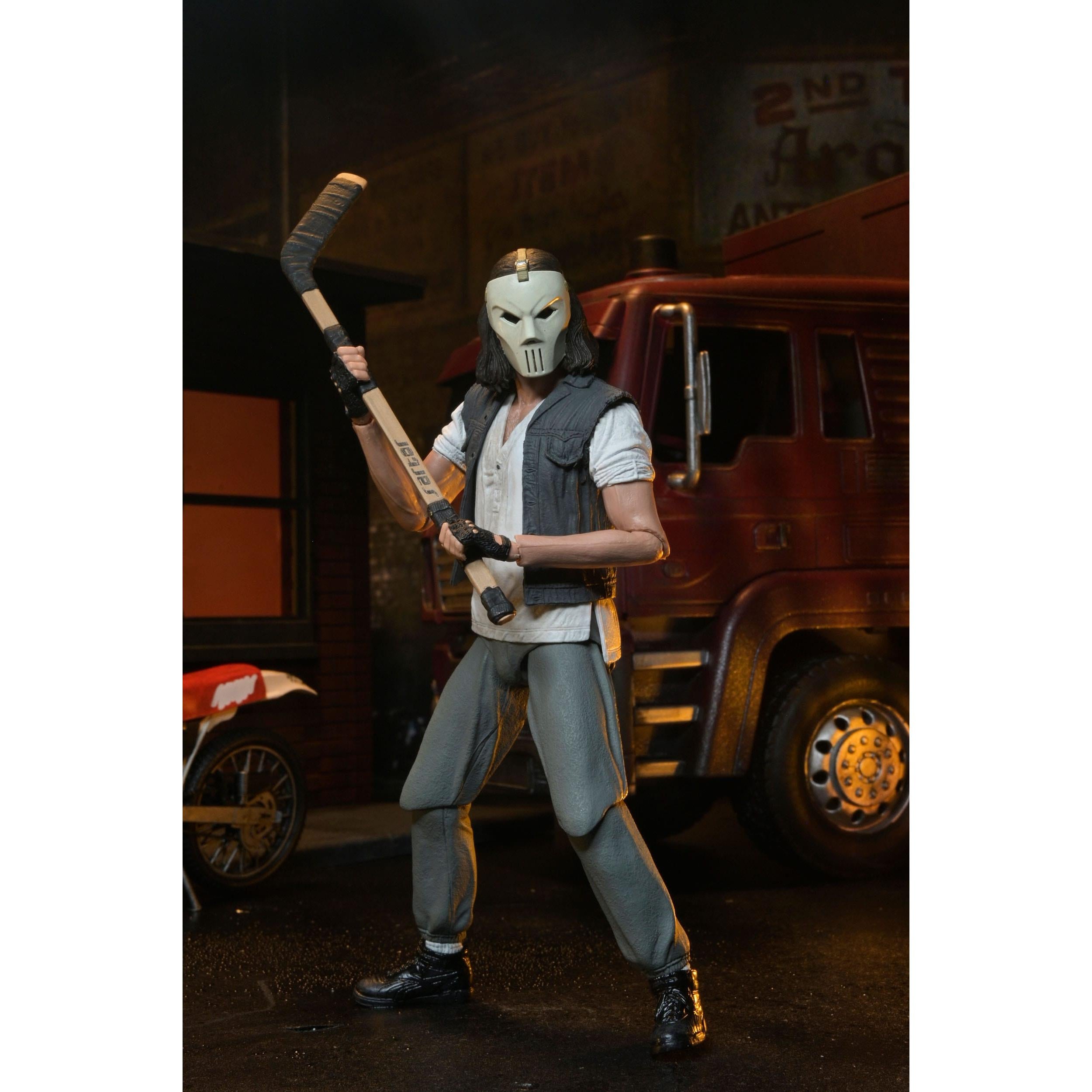 TMNT (1990): Casey Jones with Dirt Bike-Actionfiguren-NECA-Mighty Underground