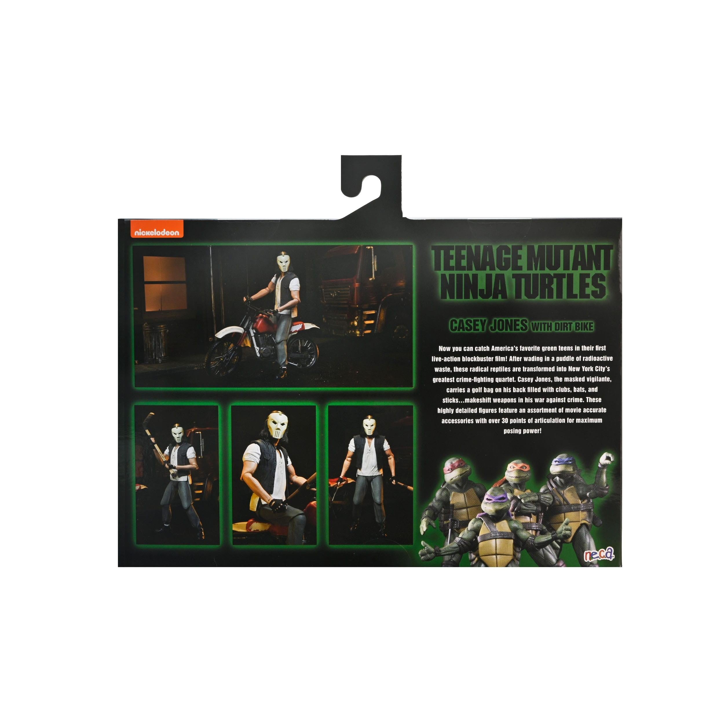 TMNT (1990): Casey Jones with Dirt Bike-Actionfiguren-NECA-Mighty Underground