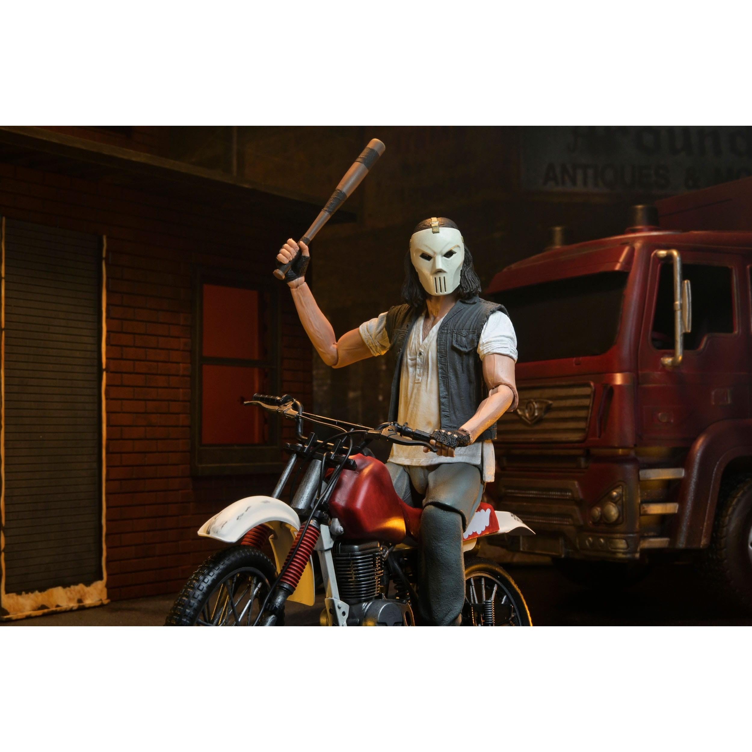 TMNT (1990): Casey Jones with Dirt Bike-Actionfiguren-NECA-Mighty Underground
