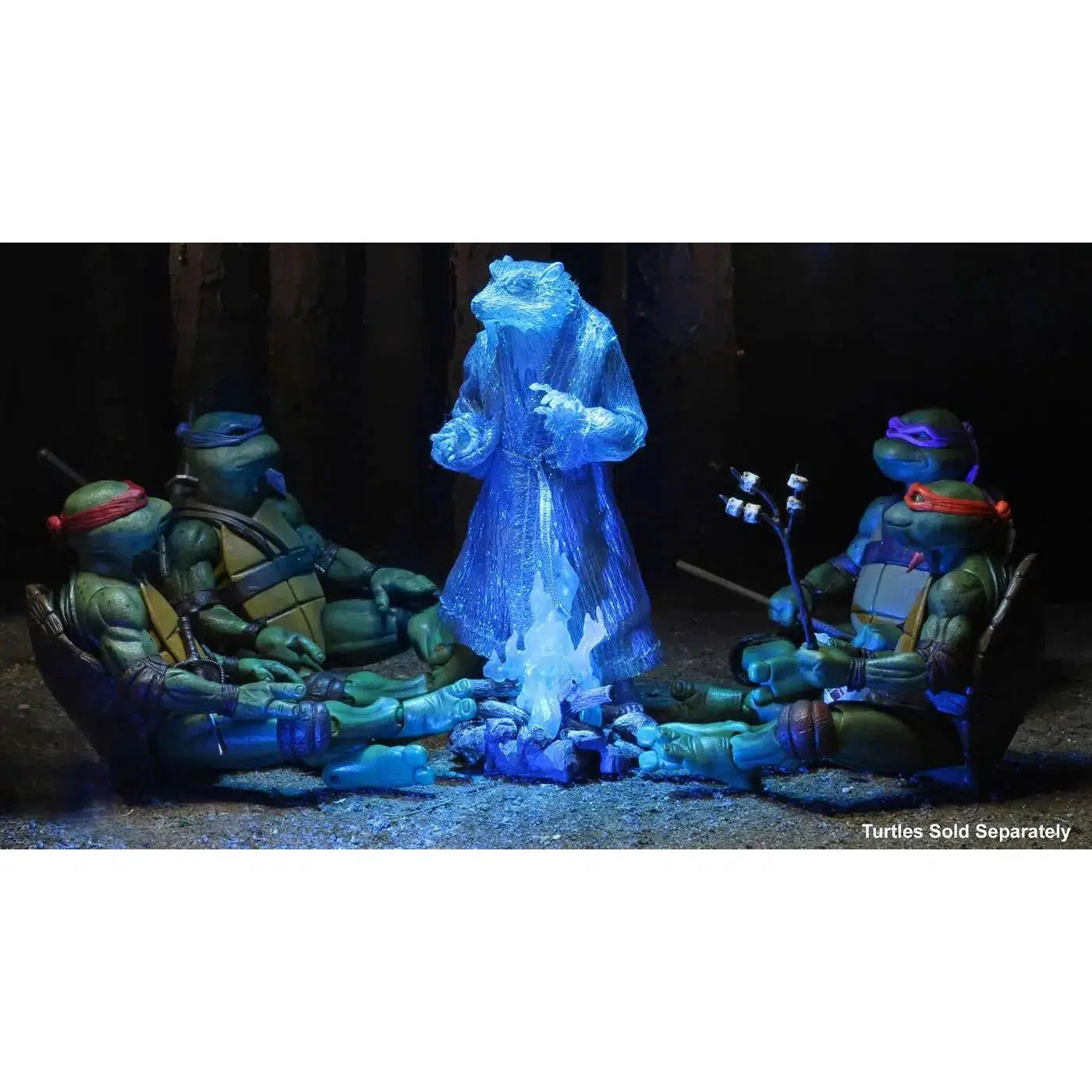 TMNT (1990 Movie): Ghost of Splinter-Actionfiguren-NECA-Mighty Underground