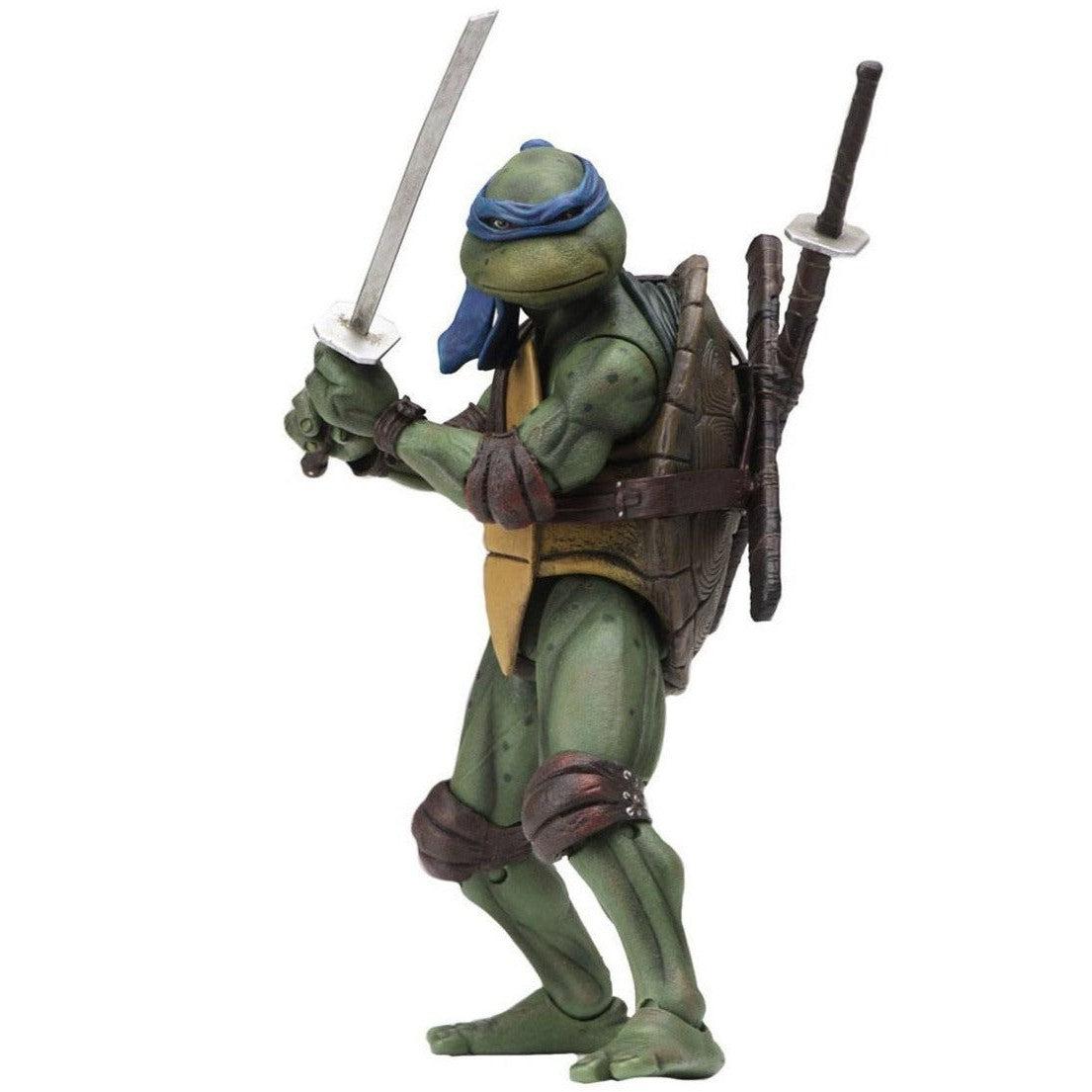 TMNT (1990 Movie): Leonardo-Actionfiguren-NECA-Mighty Underground