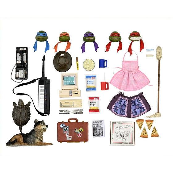 TMNT 2 (1990 Movie): Accessory Pack-Actionfiguren-NECA-Mighty Underground