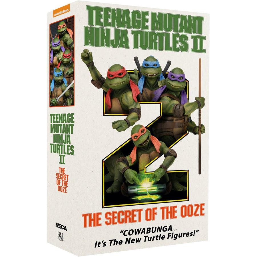 TMNT 2 (1990 Movie): VHS 4-Pack-Actionfiguren-NECA-Mighty Underground