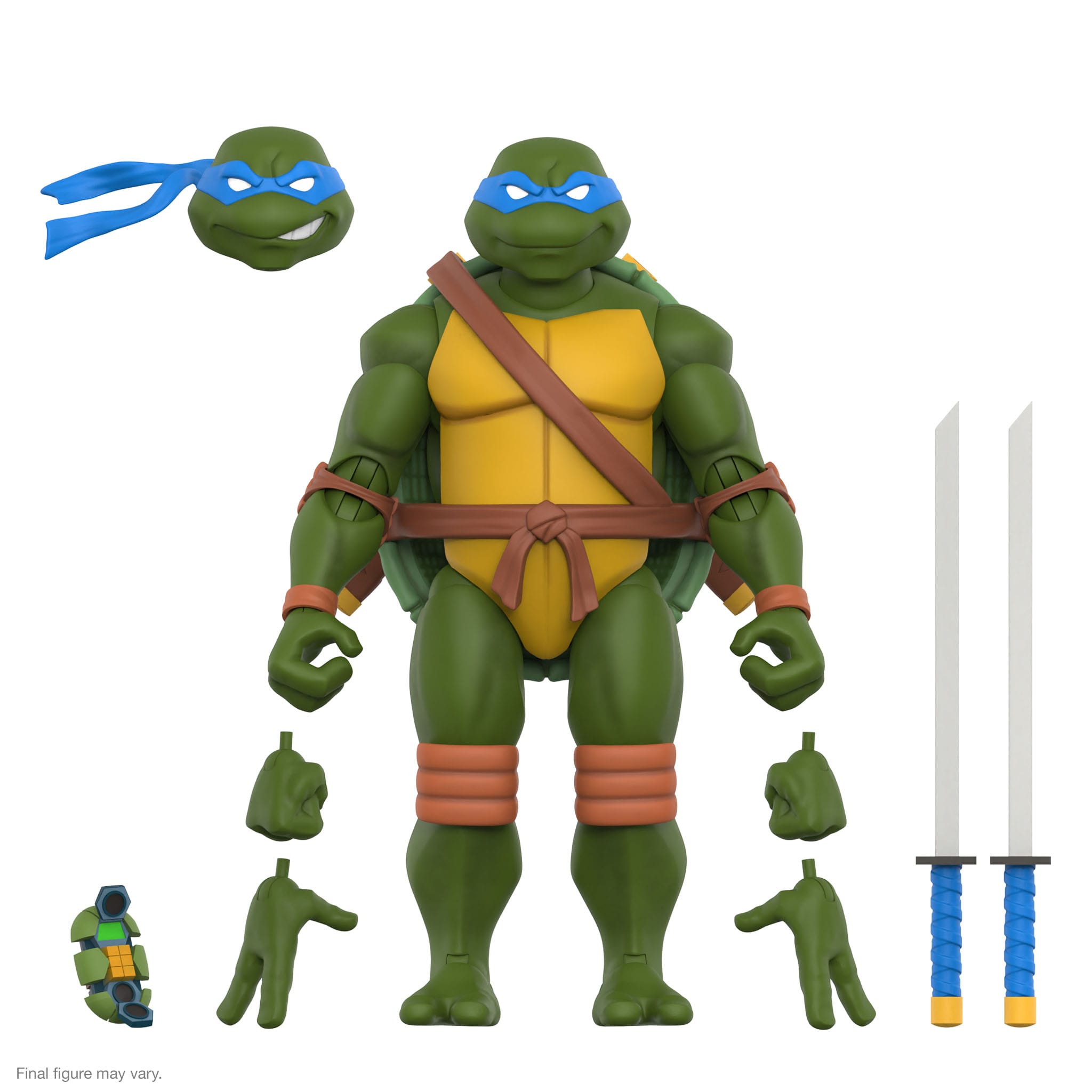 TMNT 2003: Leonardo, Donatello, Raphael, Michelangelo (Super7) - 4-Set-Actionfiguren-Super7-Mighty Underground