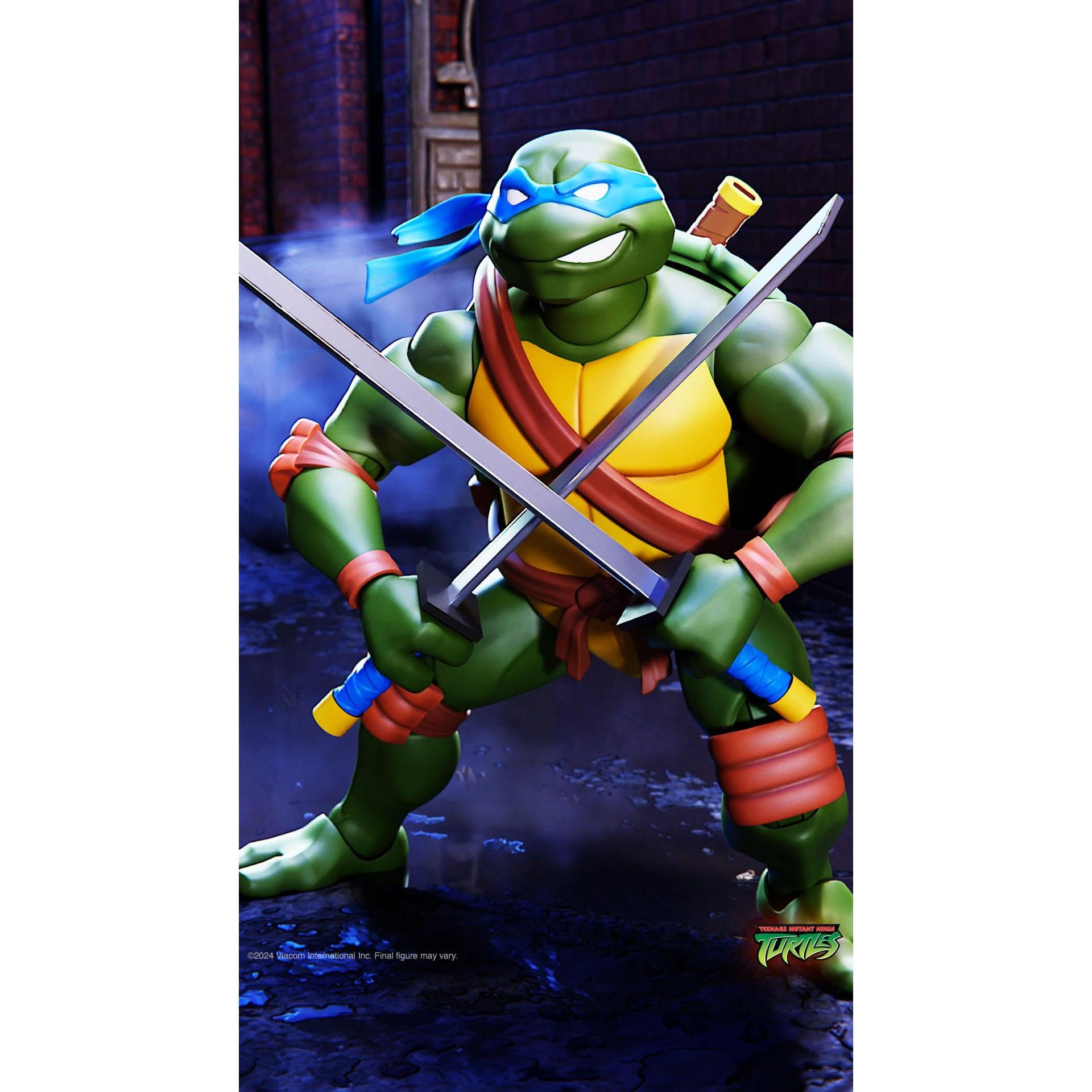TMNT 2003: Leonardo, Donatello, Raphael, Michelangelo (Super7) - 4-Set-Actionfiguren-Super7-Mighty Underground