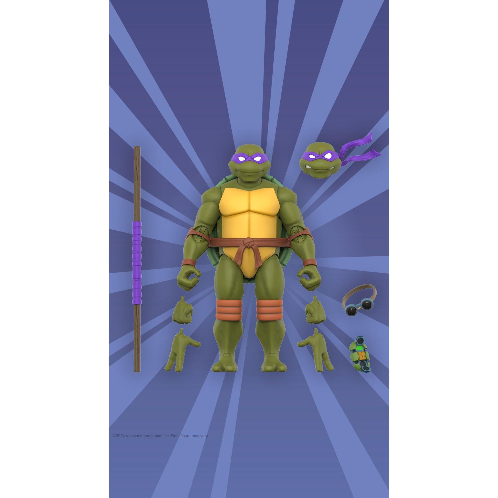 TMNT 2003: Leonardo, Donatello, Raphael, Michelangelo (Super7) - 4-Set-Actionfiguren-Super7-Mighty Underground