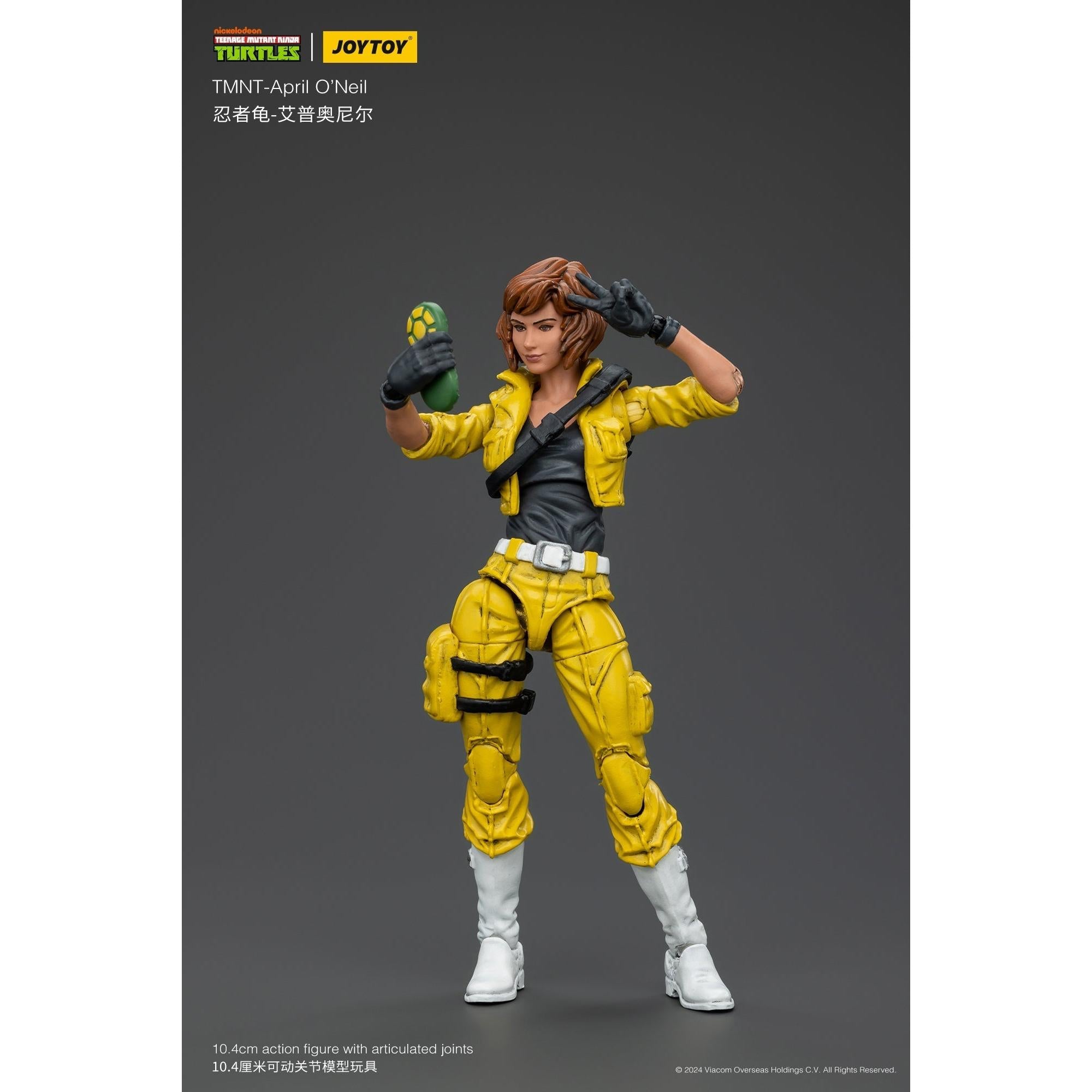 TMNT: April O'Neil - 1/18-Actionfiguren-JoyToy-Mighty Underground