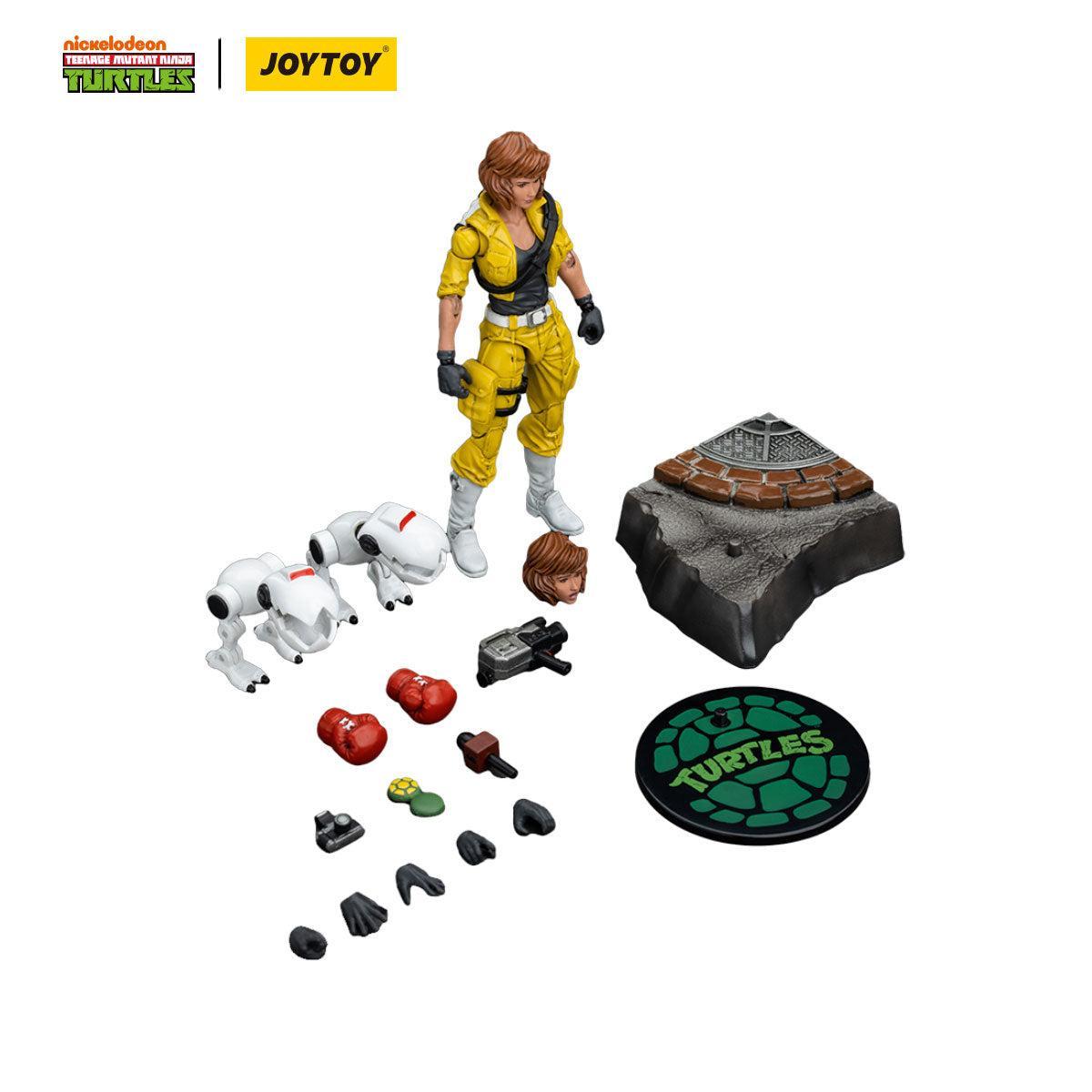 TMNT: April O'Neil - 1/18-Actionfiguren-JoyToy-Mighty Underground