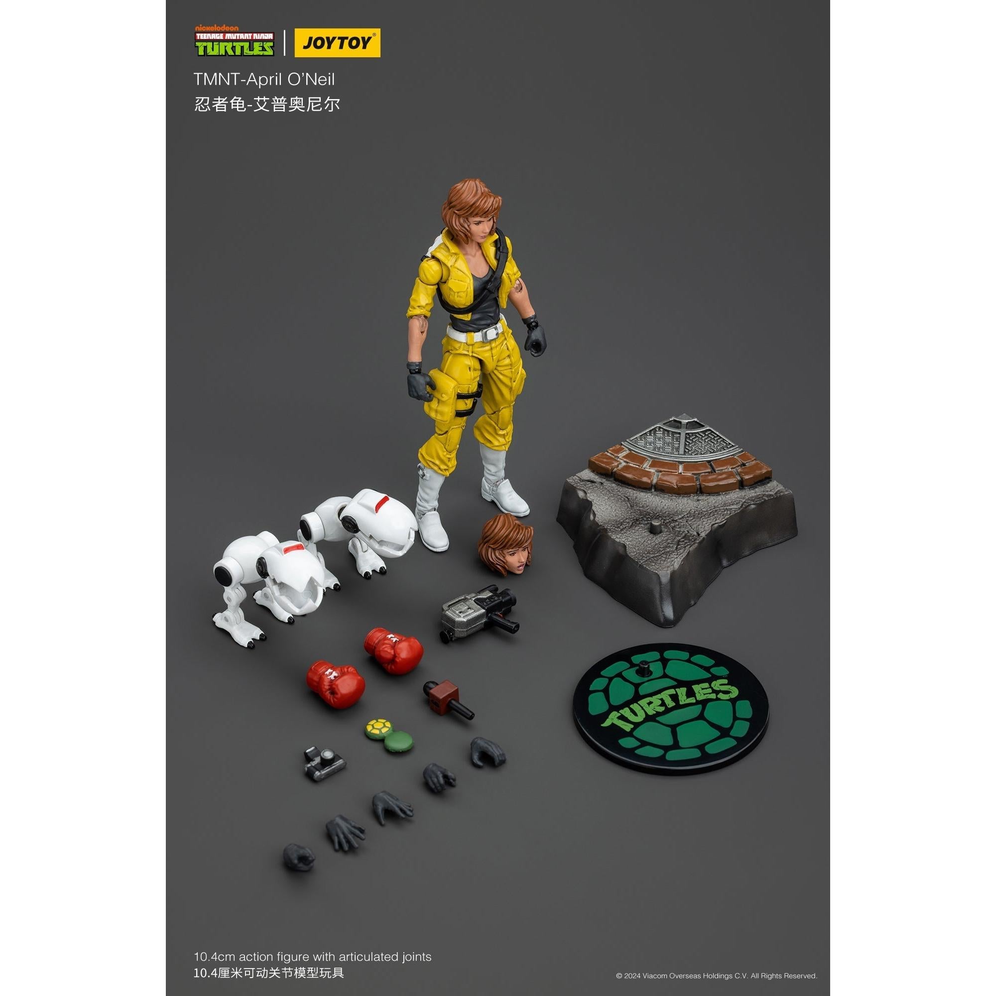 TMNT: April O'Neil - 1/18-Actionfiguren-JoyToy-Mighty Underground