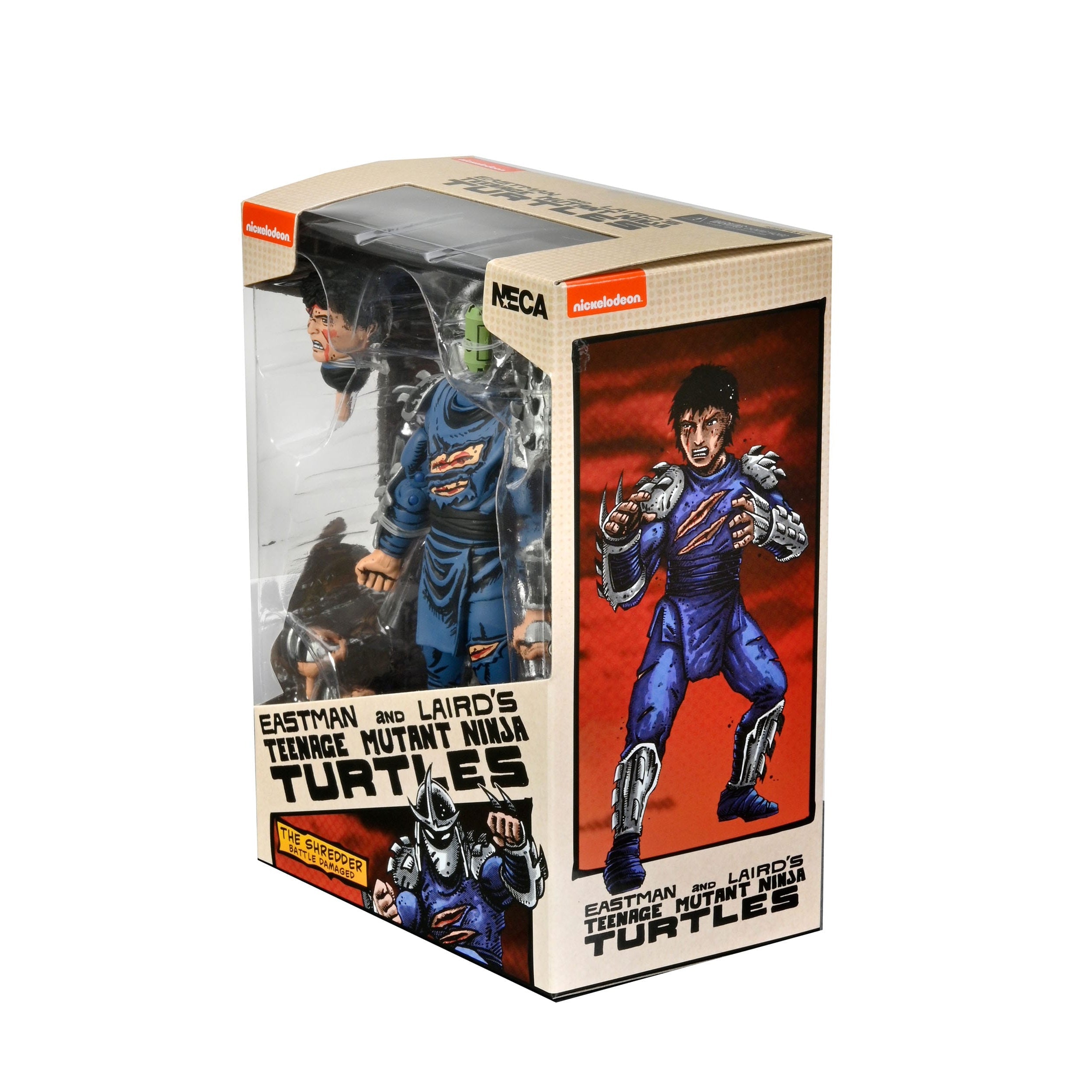 TMNT: Battle Damaged Shredder (Mirage Comics)-Actionfiguren-NECA-Mighty Underground