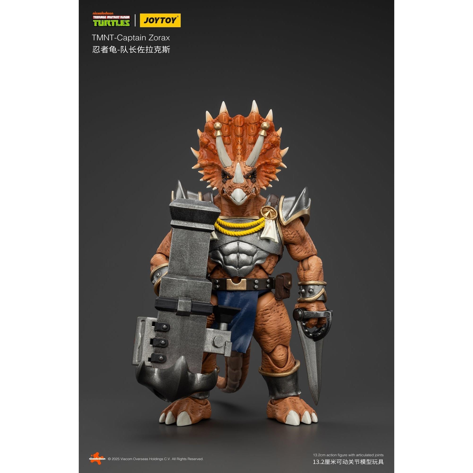 TMNT: Captain Zorax - 1/18-Actionfiguren-JoyToy-Mighty Underground